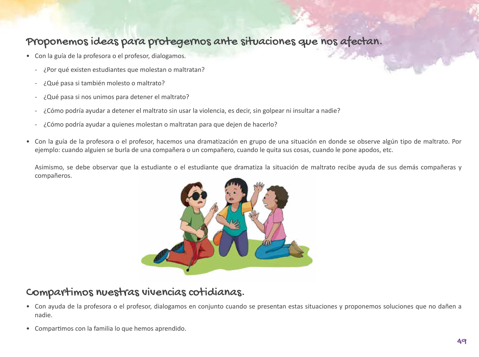 Miniatura página 51 de Cuadernillo de Tutoría 5 : quinto grado de Educación Primaria · 2021