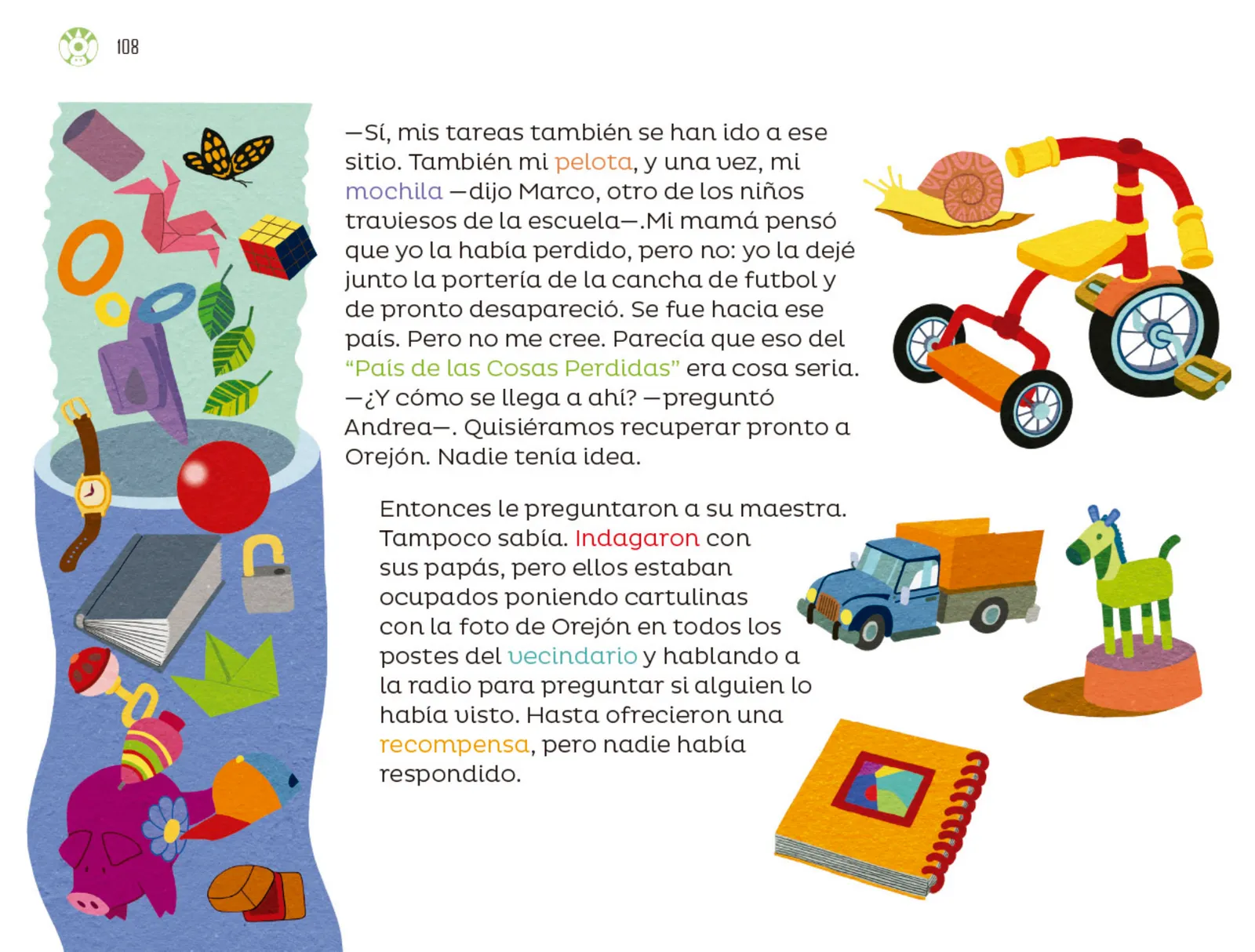 Miniatura página 109 de Múltiples lenguajes.   Libro de Educación Preescolar Grado 3°  Ciclo Escolar 2025 - 2026