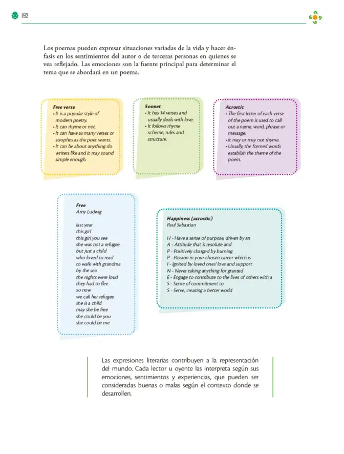 Página 193 de Colección Nanahuatzin. Lenguajes. Libro de Educación Telesecundaria Grado 3° Ciclo Escolar 2025 - 2026