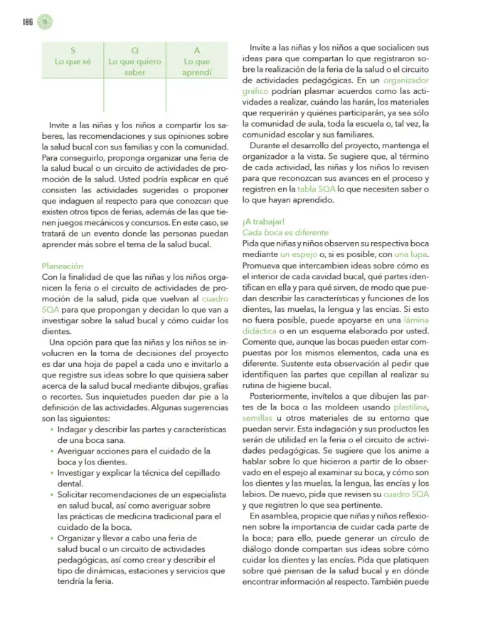 Página 187 de Modalidades de trabajo para la acción transformadora y el codiseño Libro de Educación Preescolar Grado 1°, 2°, 3° Ciclo Escolar 2025 - 2026