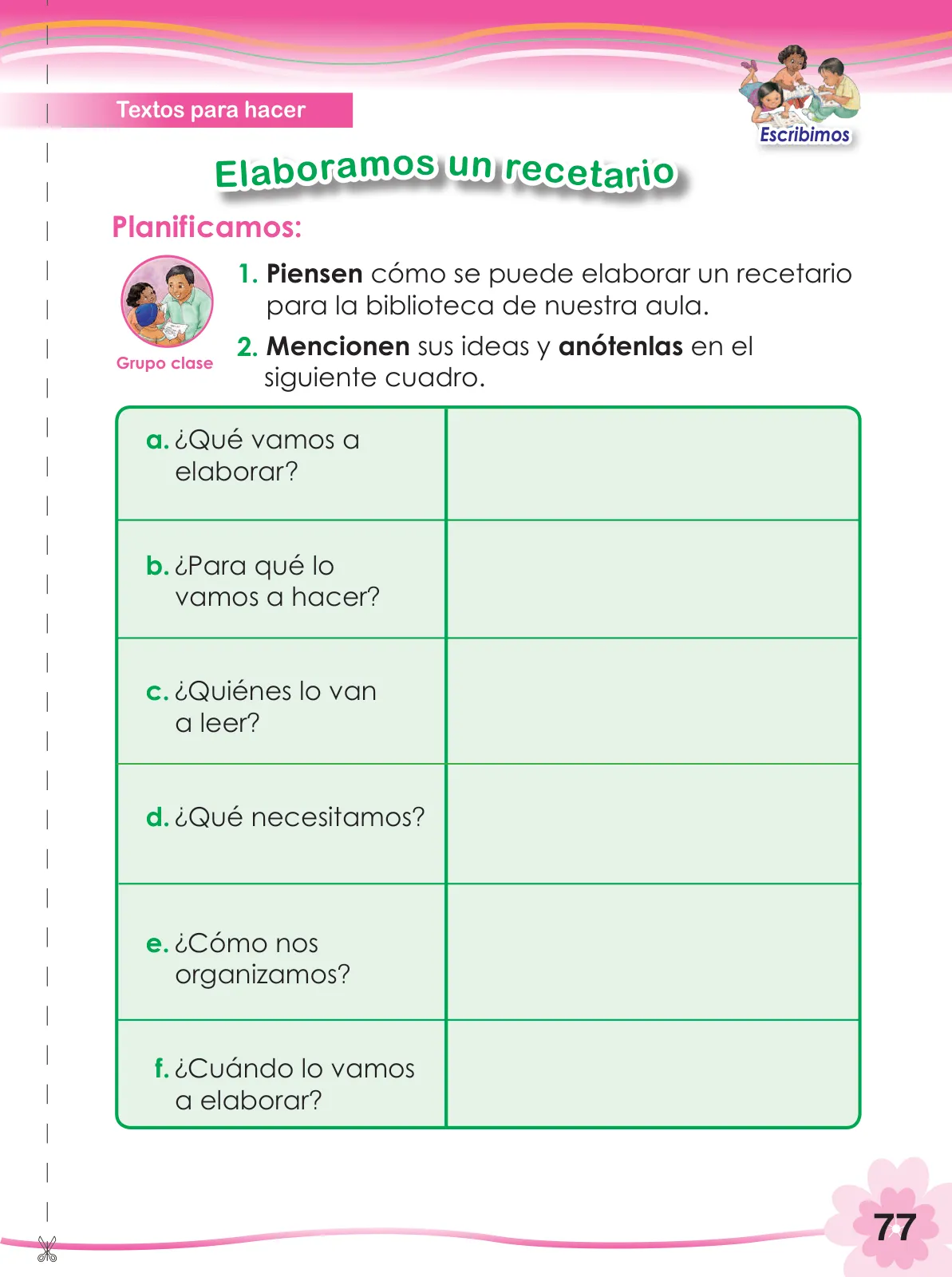Miniatura página 79 de Comunicación 2 : cuaderno de trabajo para segundo grado de Educación Primaria 2019 · 2019