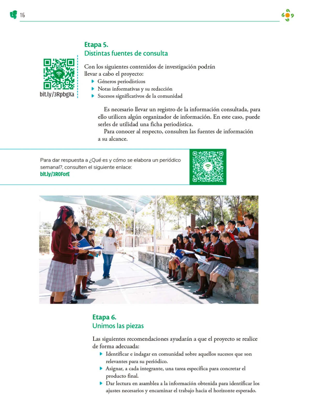 Página 17 de Colección Ximhai. Nuestro libro de Proyectos. Tomo III. Libro de Educación Telesecundaria Grado 1° Ciclo Escolar 2025 - 2026