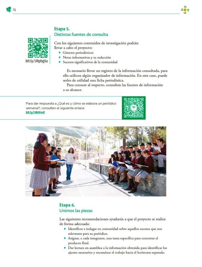 Página 17 de Colección Ximhai. Nuestro libro de Proyectos. Tomo III. Libro de Educación Telesecundaria Grado 1° Ciclo Escolar 2025 - 2026