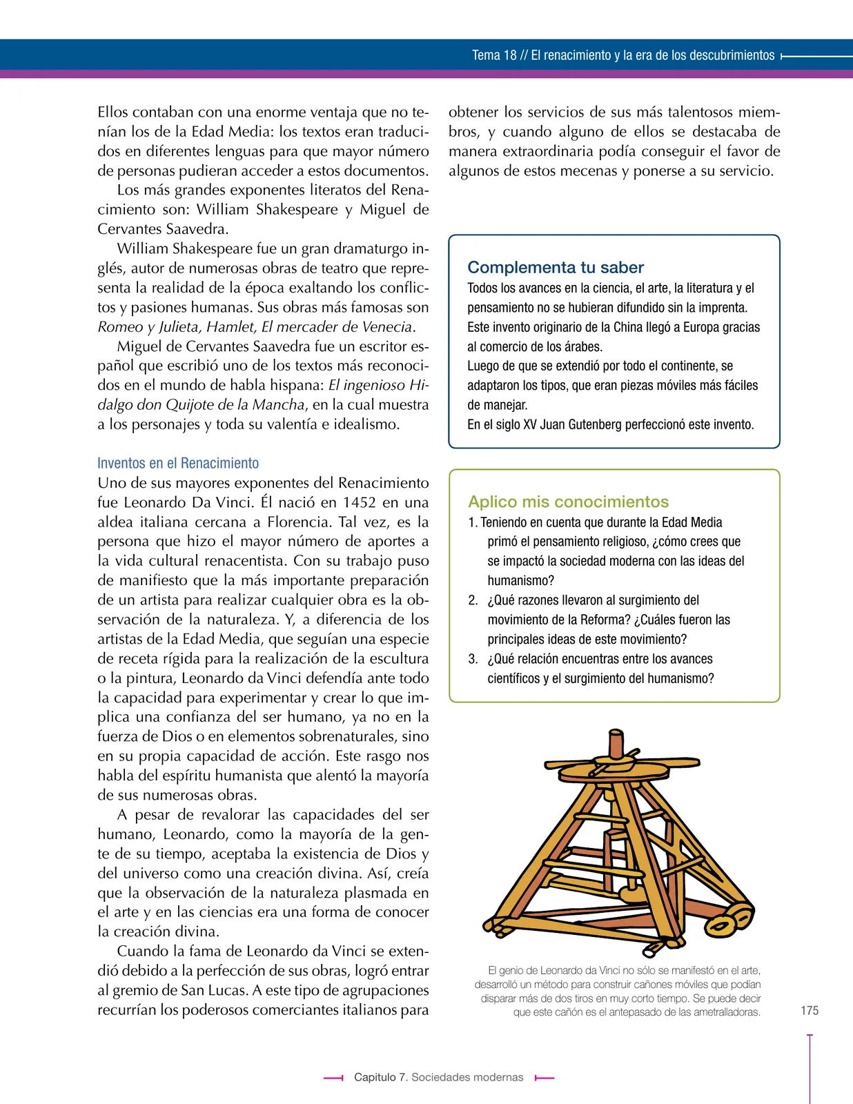 Miniatura página 175 de Ciencias Sociales 7° · Secundaria Activa