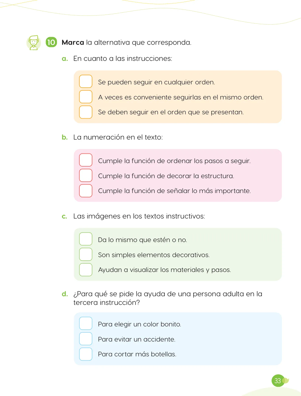 Miniatura página 35 de Cuadernillo de Comunicación 3, tercer grado de Primaria · 2023
