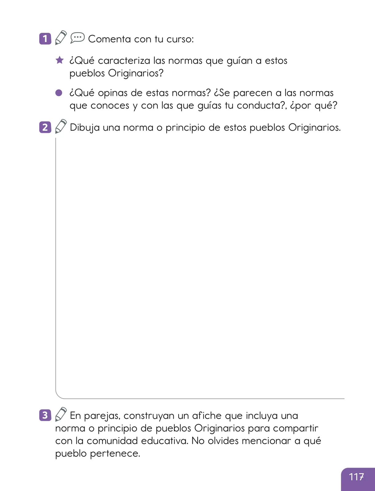 Miniatura página 119 de Historia, Geografía y Ciencias Sociales – Segundo Básico – Texto del Estudiante MINEDUC – Descargar PDF · 2024