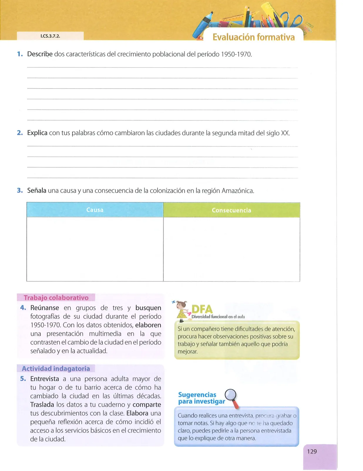 Miniatura página 130 de Estudios Sociales · 7 EGB · 2024