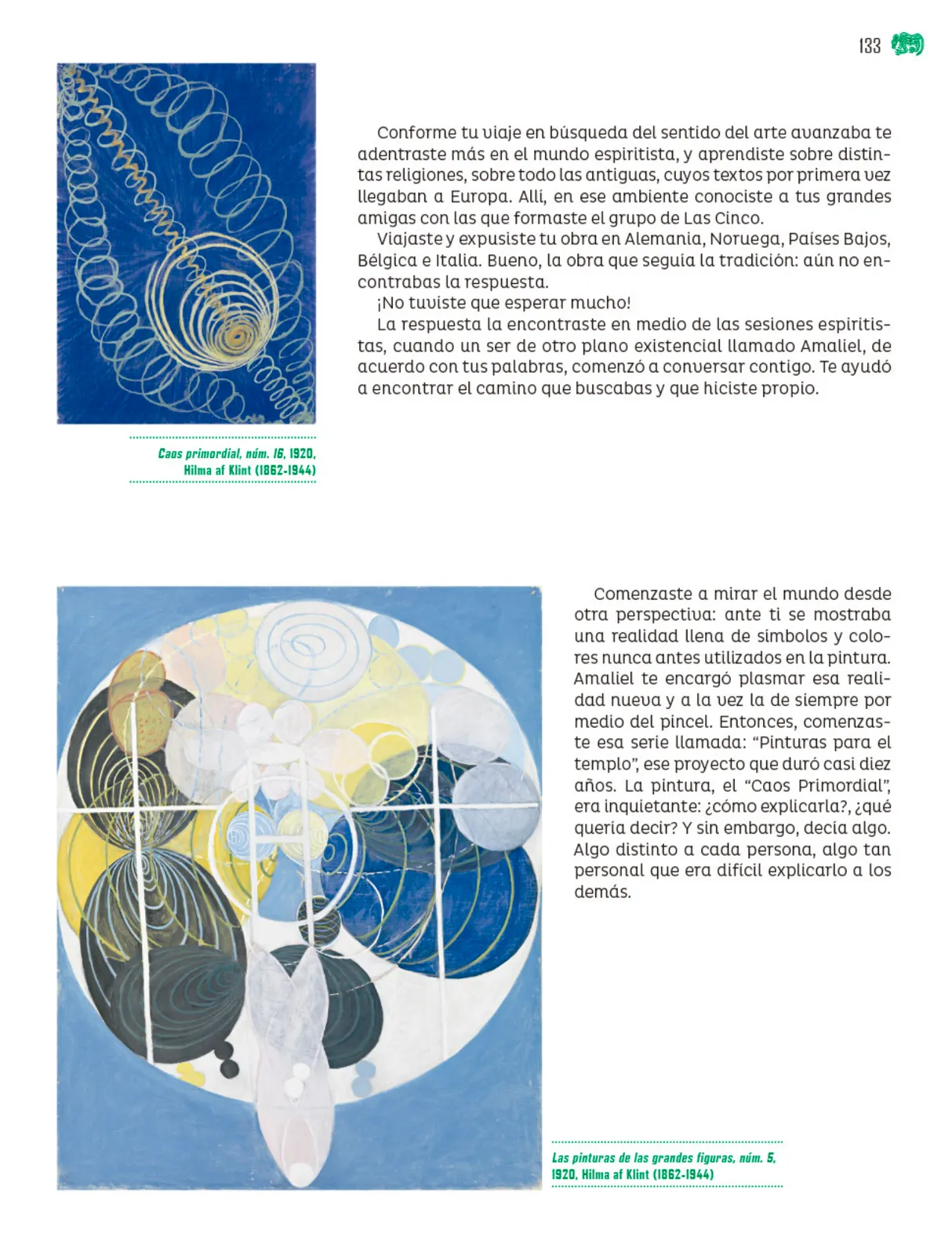 Miniatura página 134 de Colección Nanahuatzin. Múltiples lenguajes.  Libro de Educación Telesecundaria Grado 3°  Ciclo Escolar 2025 - 2026