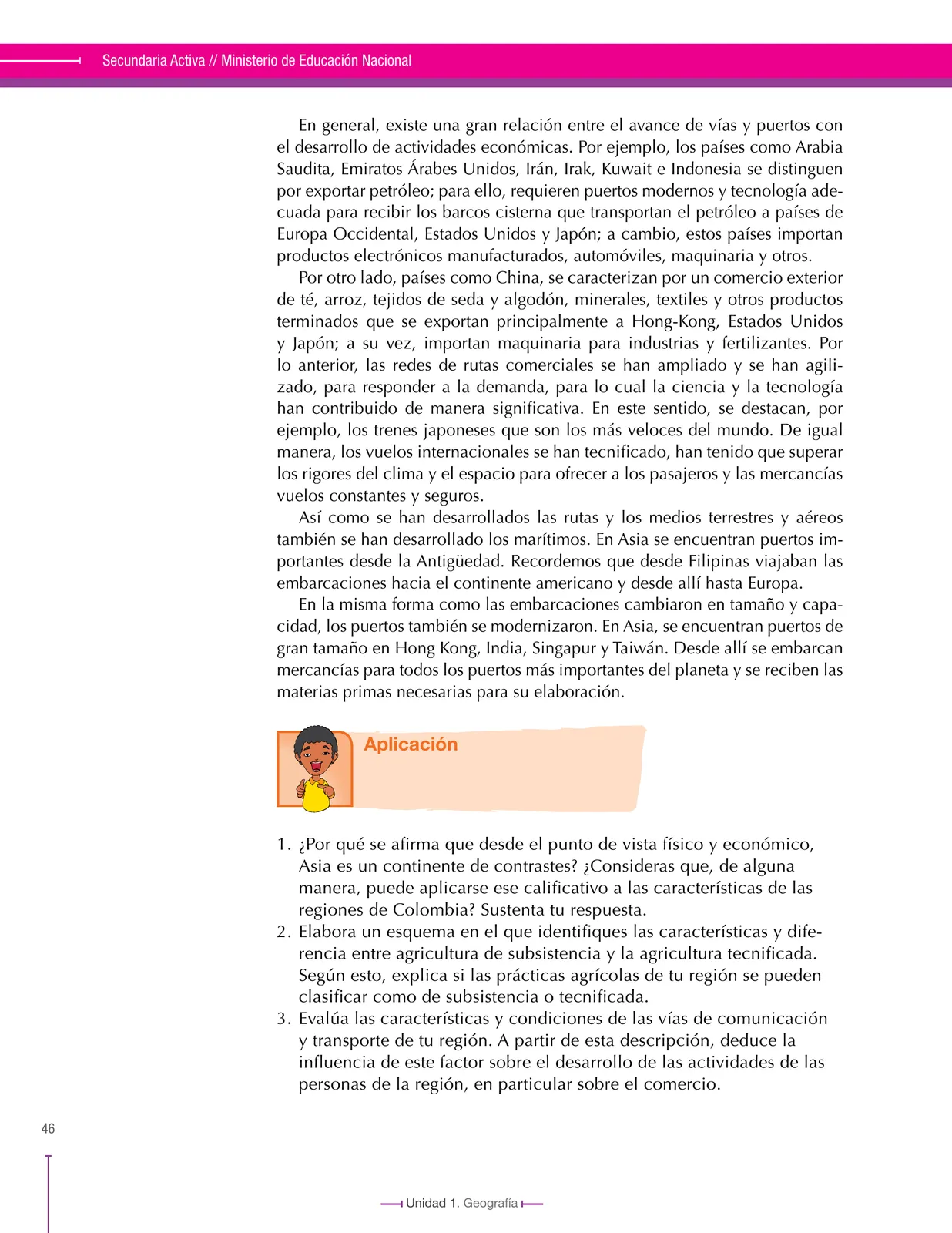 Página 46 de Ciencias Sociales 8° · Secundaria Activa