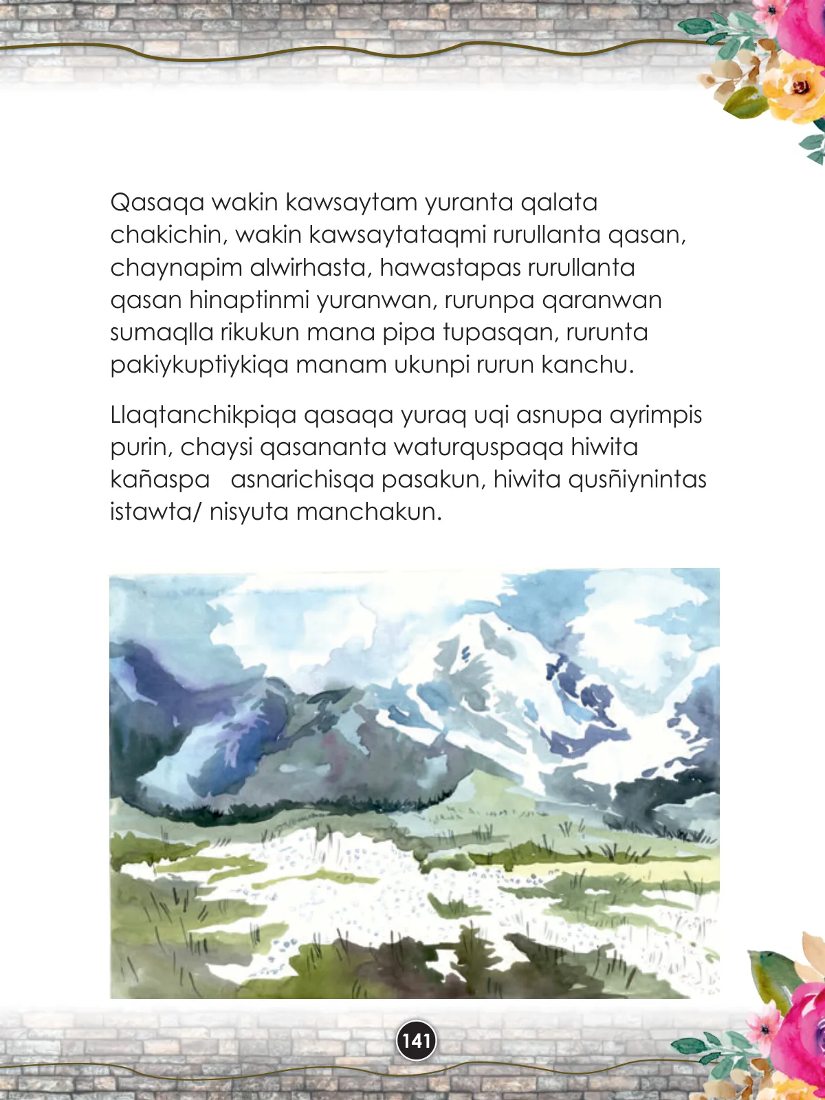Miniatura página 143 de Llaqtanchikpa kawsayninkuna - Chanka. Saberes de los pueblos 1 - 1° Secundaria - Quechua chanka · 2023