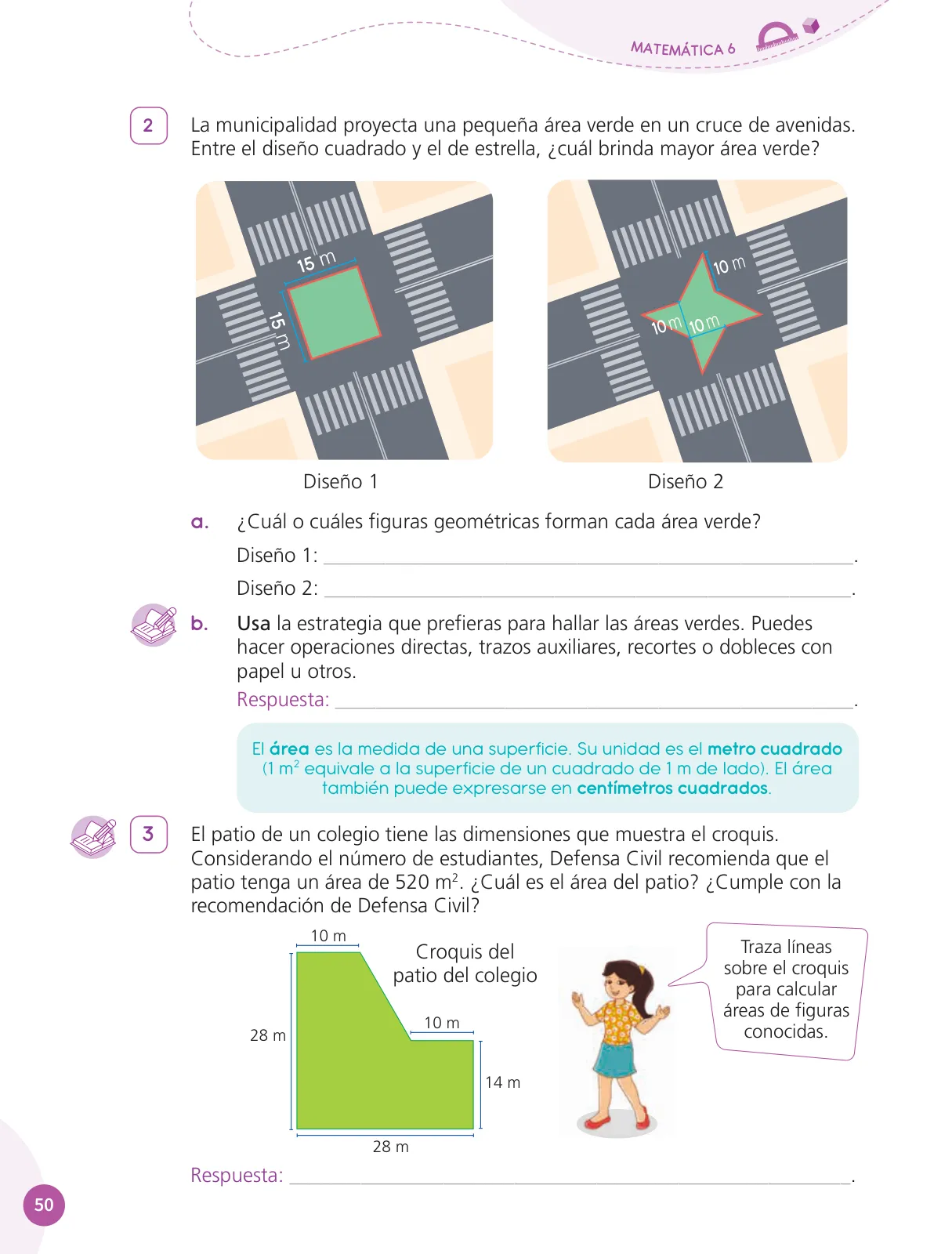 Página 52 de Cuadernillo de Matemática 6, sexto grado de Primaria ﻿ · 2023