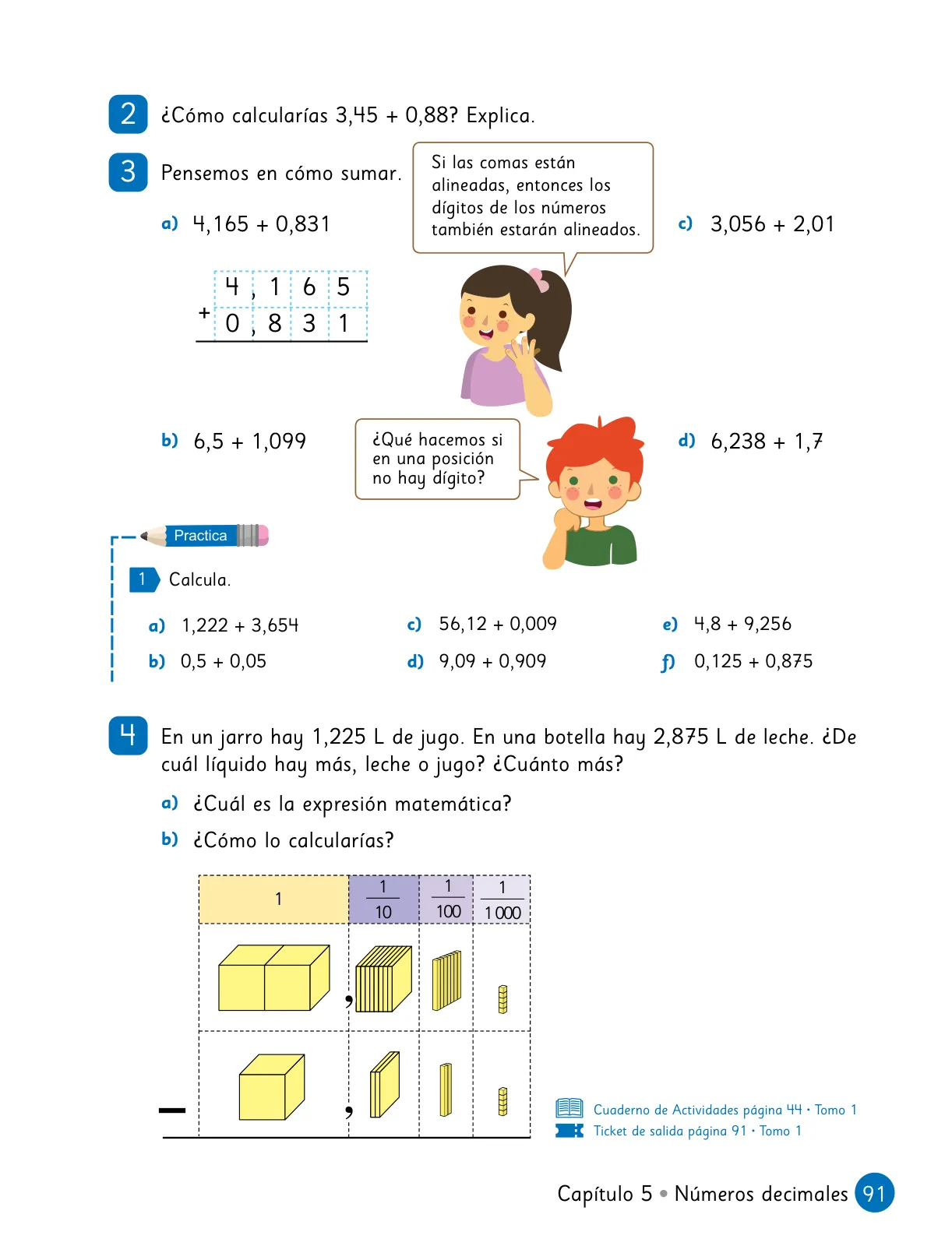 Página 92 de Sumo Primero – Quinto Básico | Texto del Estudiante MINEDUC – Descargar PDF · 2024