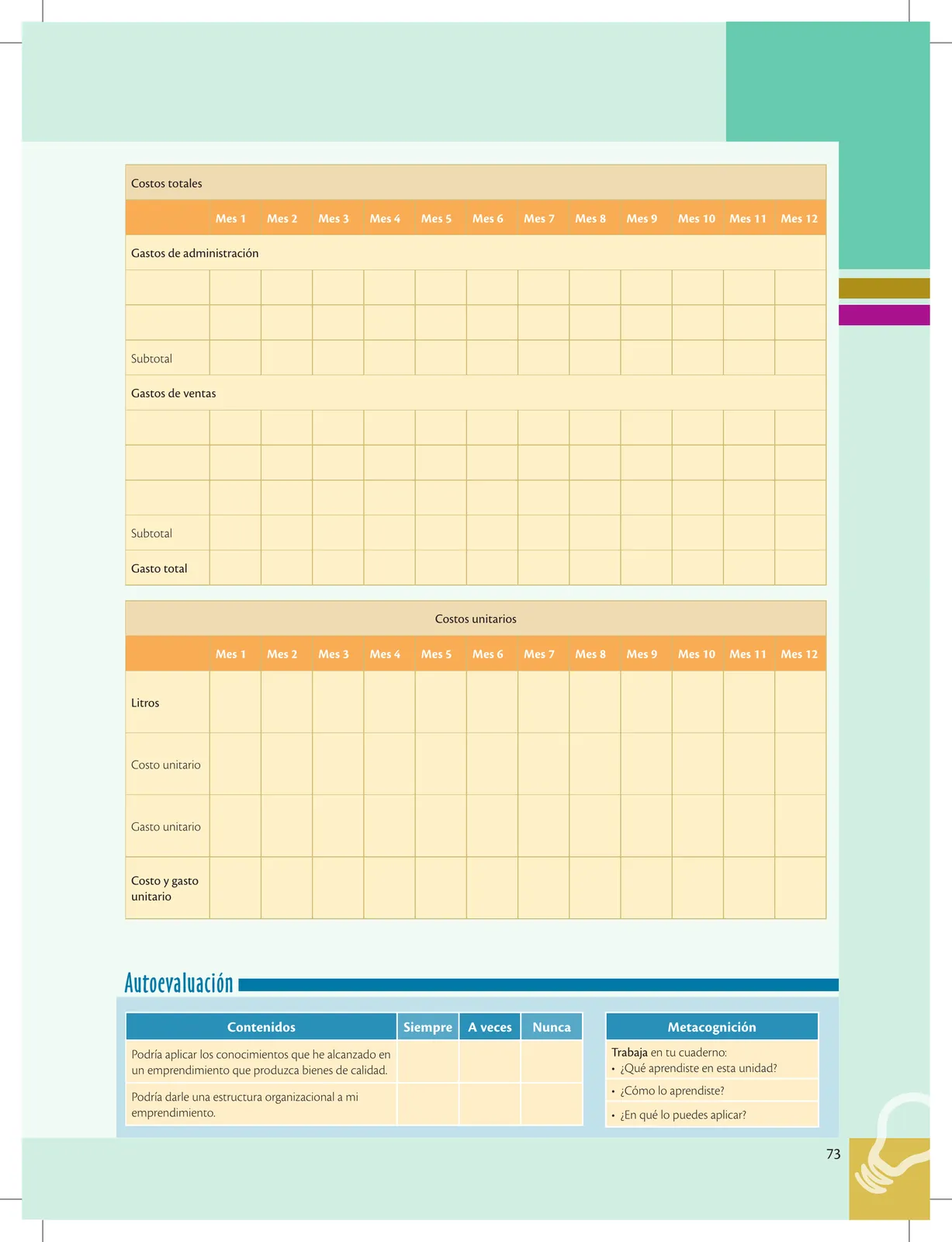 Miniatura página 73 de Emprendimiento Y Gestion · 3ro BGU · 2019