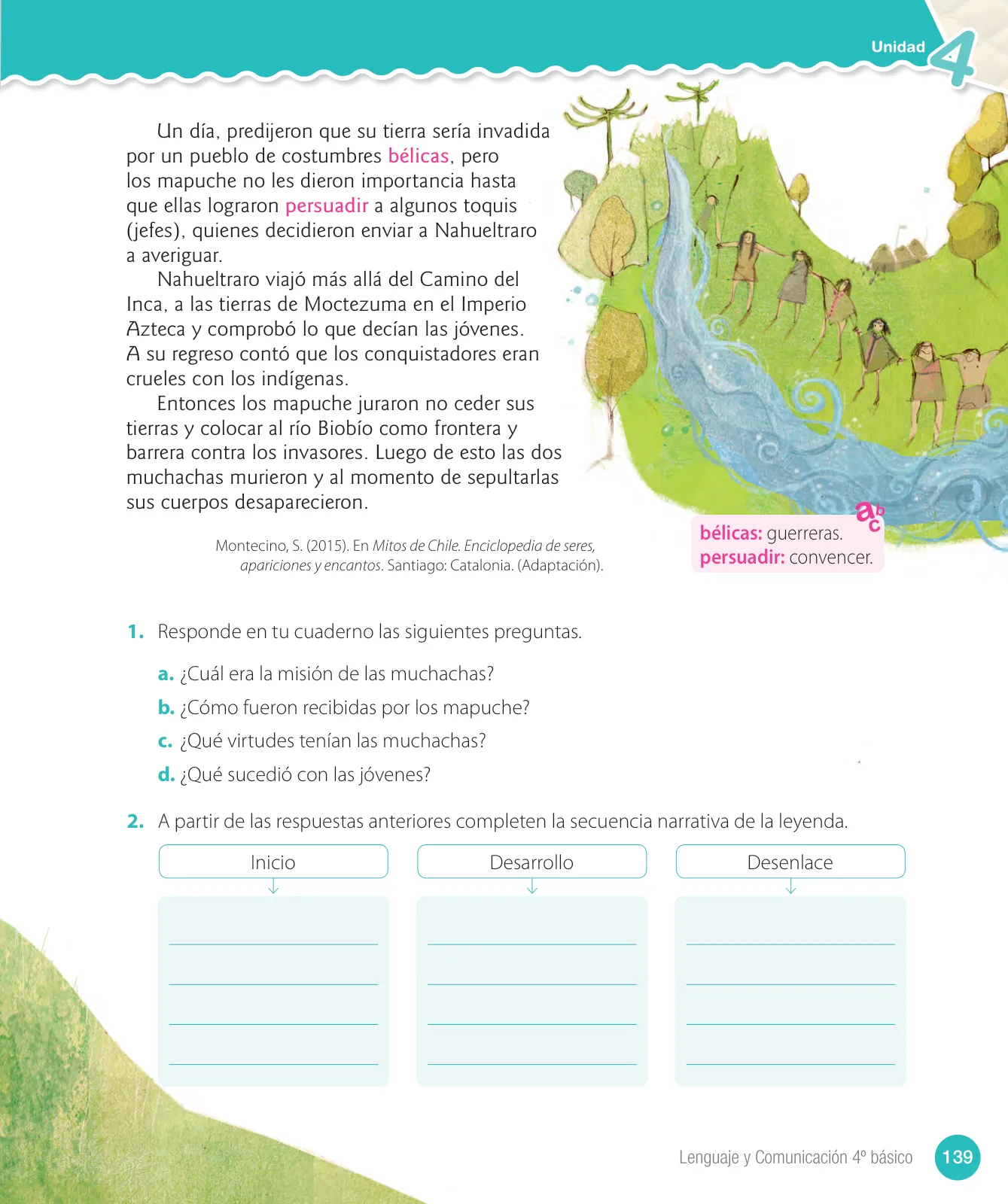 Miniatura página 141 de Lenguaje y Comunicación – Cuarto Básico | Texto del Estudiante MINEDUC – Descargar PDF · 2024