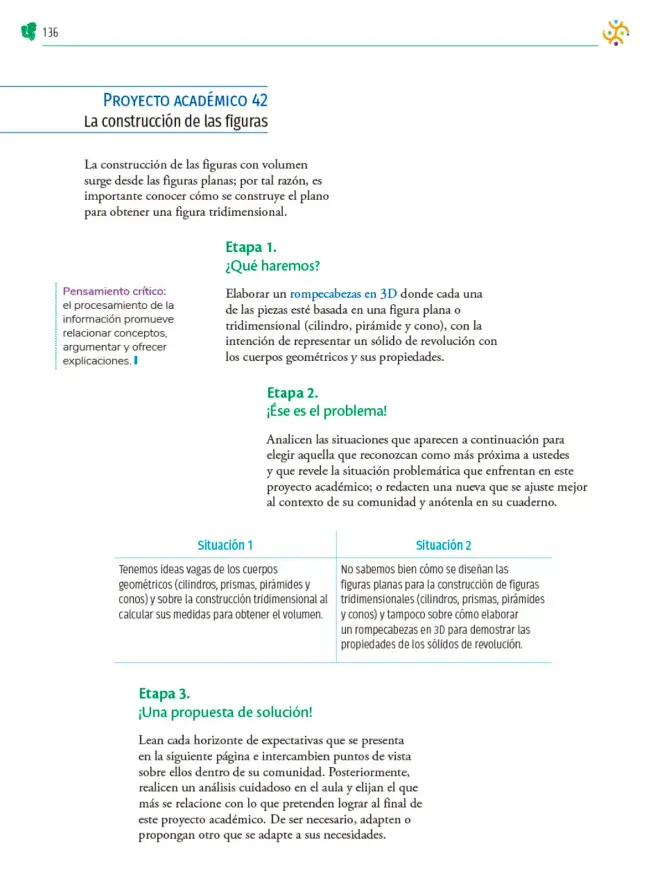 Página 137 de Colección Nanahuatzin. Nuestro libro de Proyectos. Tomo III. Libro de Educación Telesecundaria Grado 3° Ciclo Escolar 2025 - 2026
