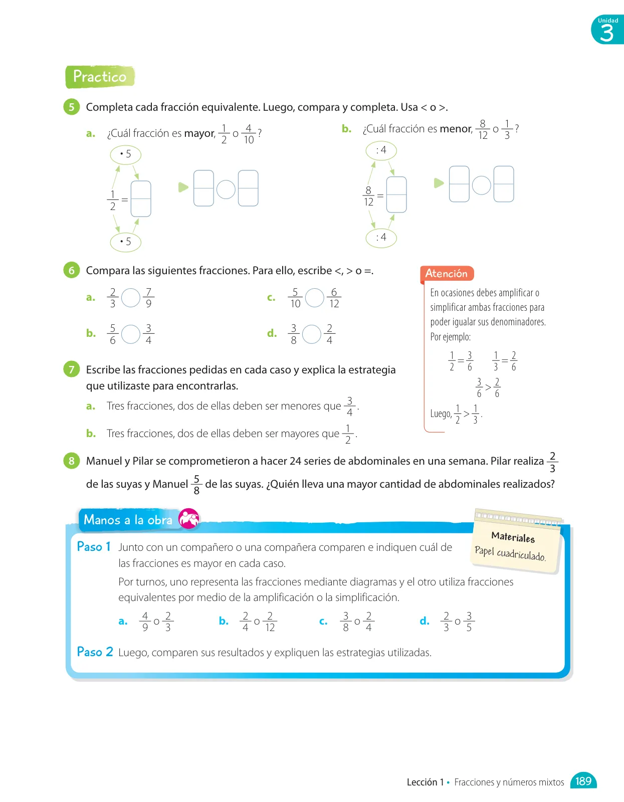 Página 99 de Matemática – Quinto Básico | Texto del Estudiante MINEDUC – Descargar PDF · 2024