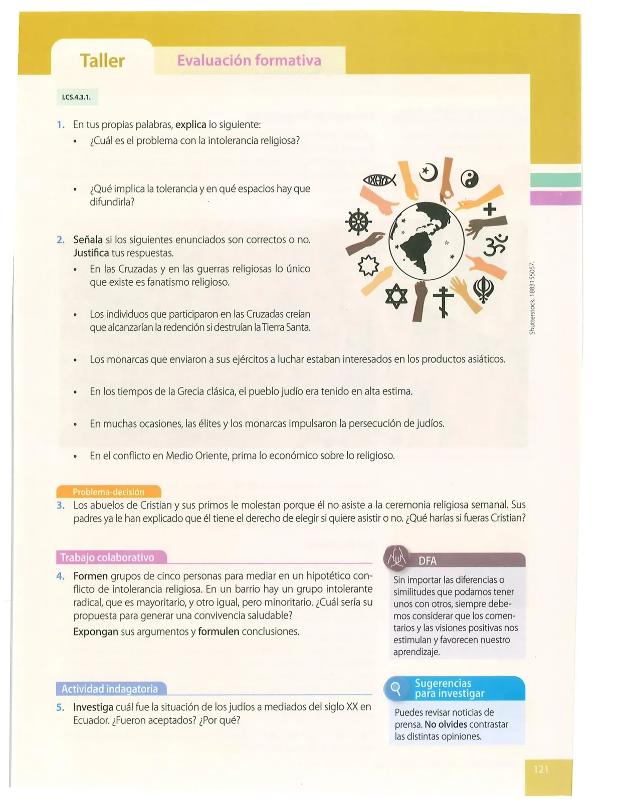 Página 120 de Estudios Sociales · 8 EGB · 2024