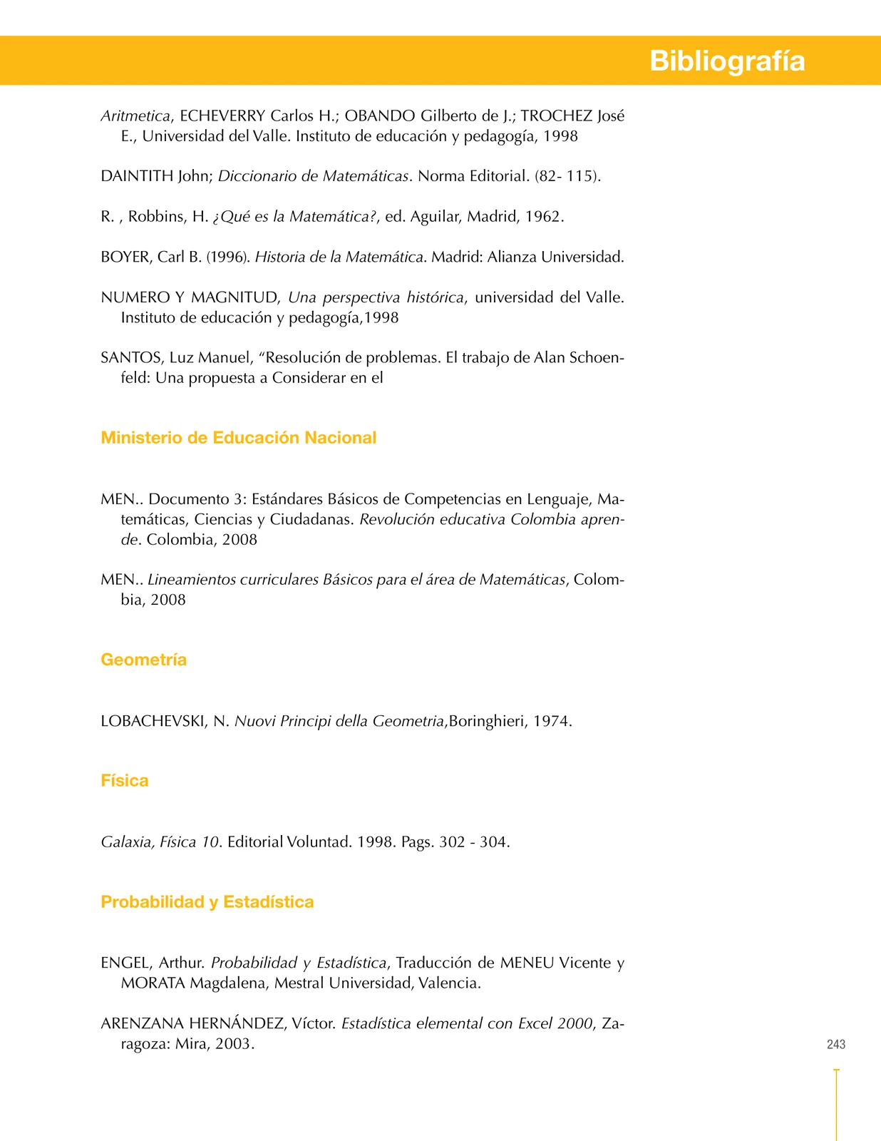 Página 243 de Matematica 6° · Secundaria Activa