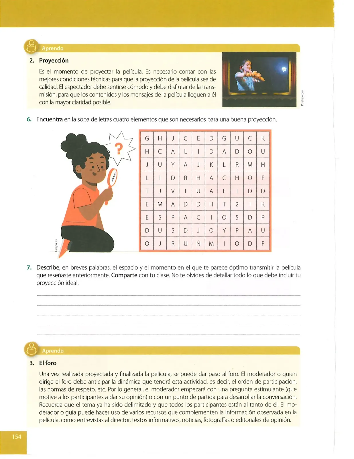 Miniatura página 154 de Lengua Y Literatura · 8 EGB · 2025
