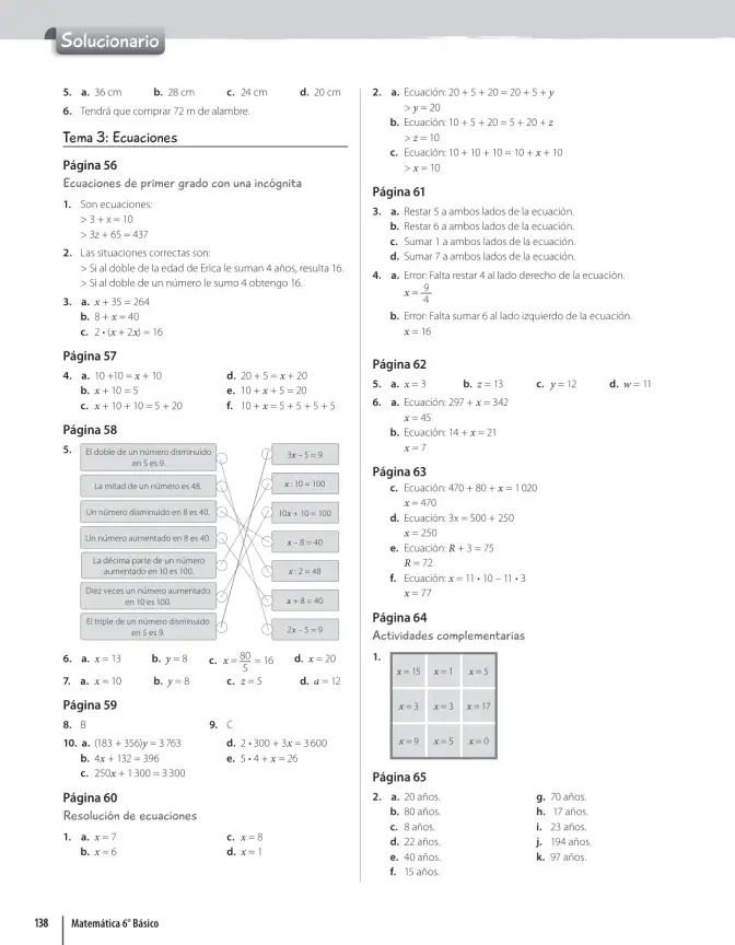 Página 140 de Matemática – Sexto Básico | Texto del Estudiante MINEDUC – Descargar PDF · 2024