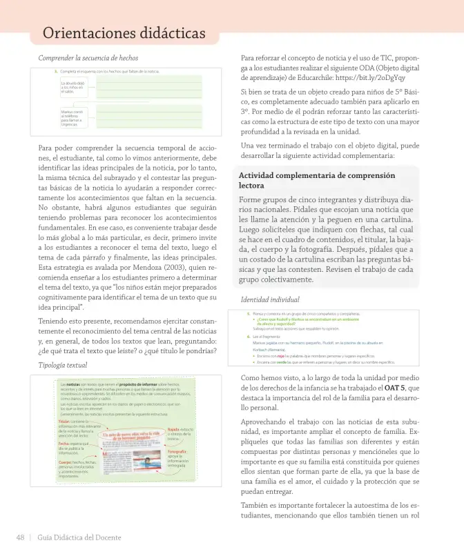Página 50 de Lenguaje y Comunicación – Tercero Básico | Texto del Estudiante MINEDUC – Descargar PDF · 2024