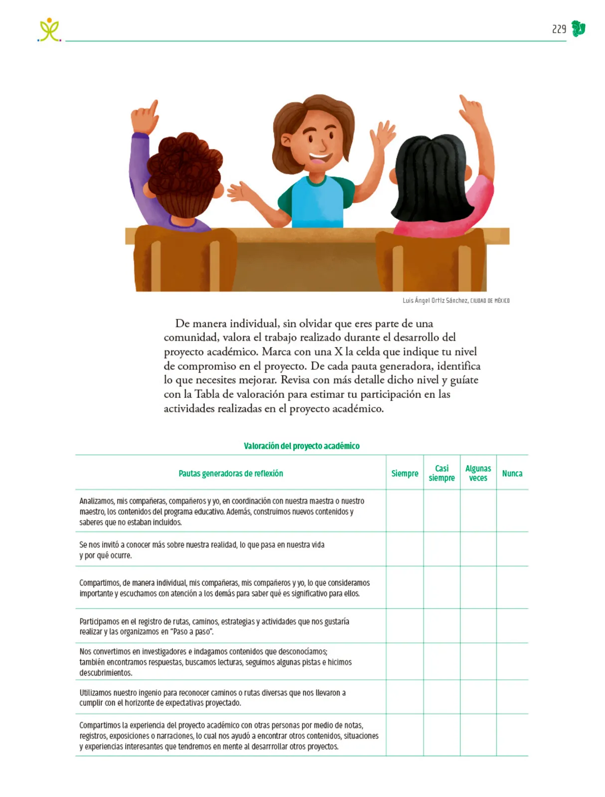 Página 230 de Colección Nanahuatzin. Nuestro libro de Proyectos. Tomo I.   Libro de Educación Telesecundaria Grado 3°  Ciclo Escolar 2025 - 2026
