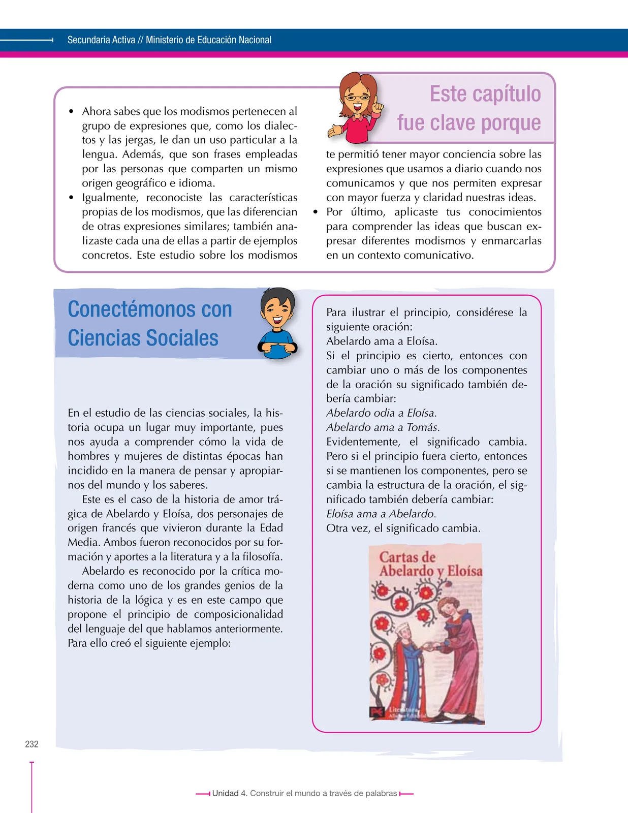 Miniatura página 232 de Lenguaje 6° · Secundaria Activa