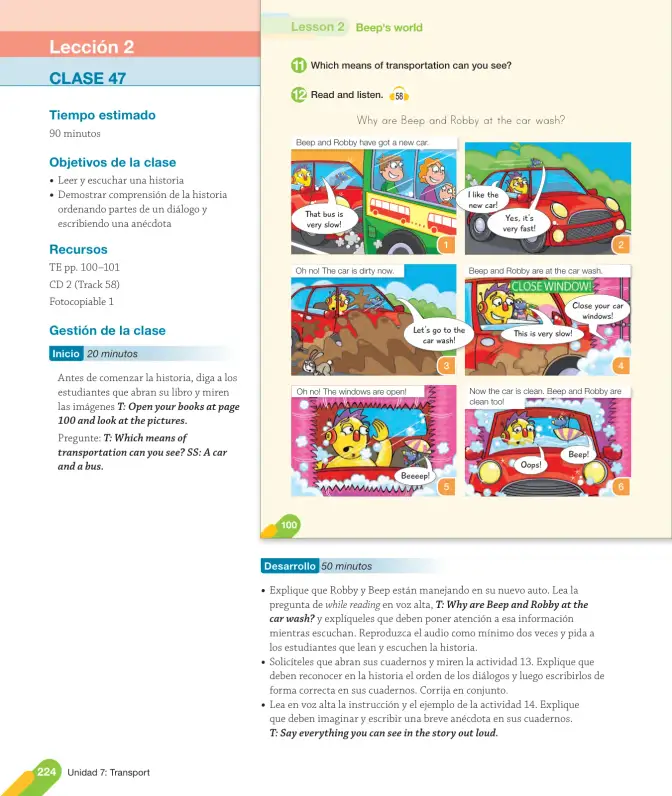 Página 88 de Inglés – Tercero Básico | Texto del Estudiante MINEDUC – Descargar PDF · 2024