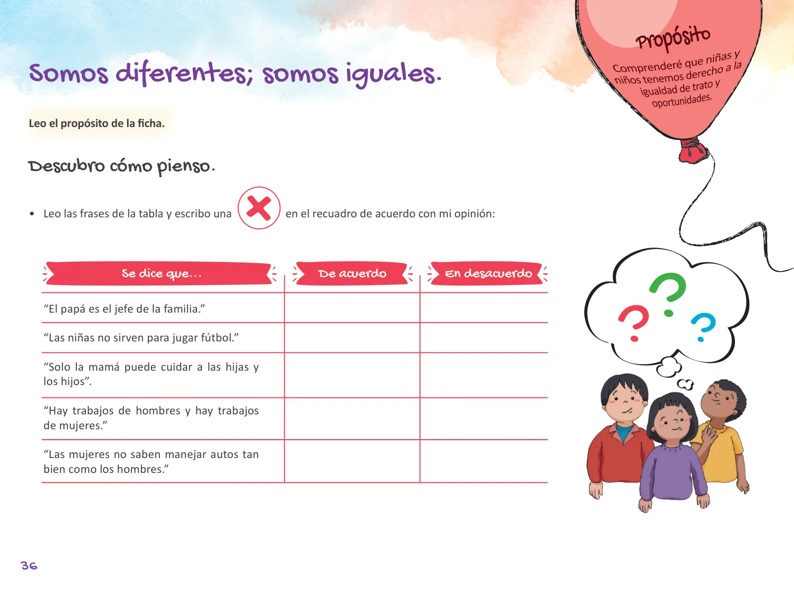 Página 38 de Cuadernillo de Tutoría Cuarto Grado Educación Primaria 2019 · 2019