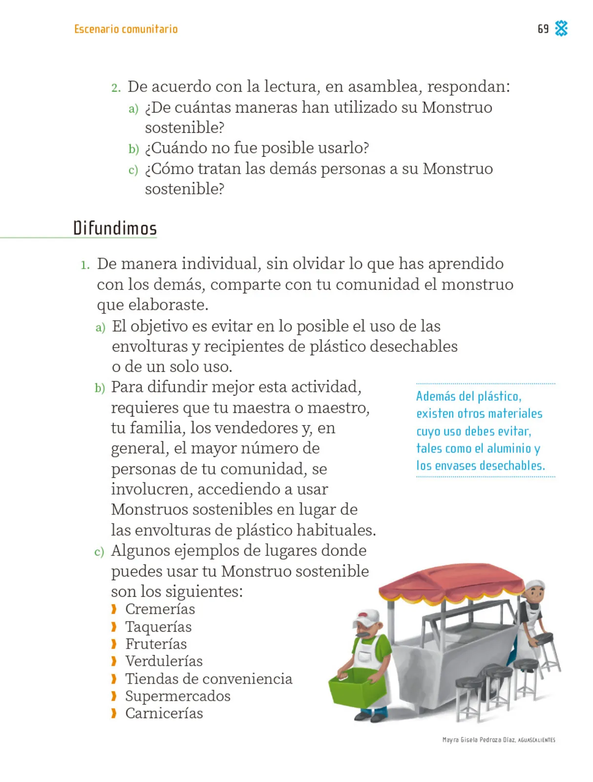 Página 72 de Proyectos Comunitarios.   Libro de Educación Primaria Grado 2°  Ciclo Escolar 2025 - 2026