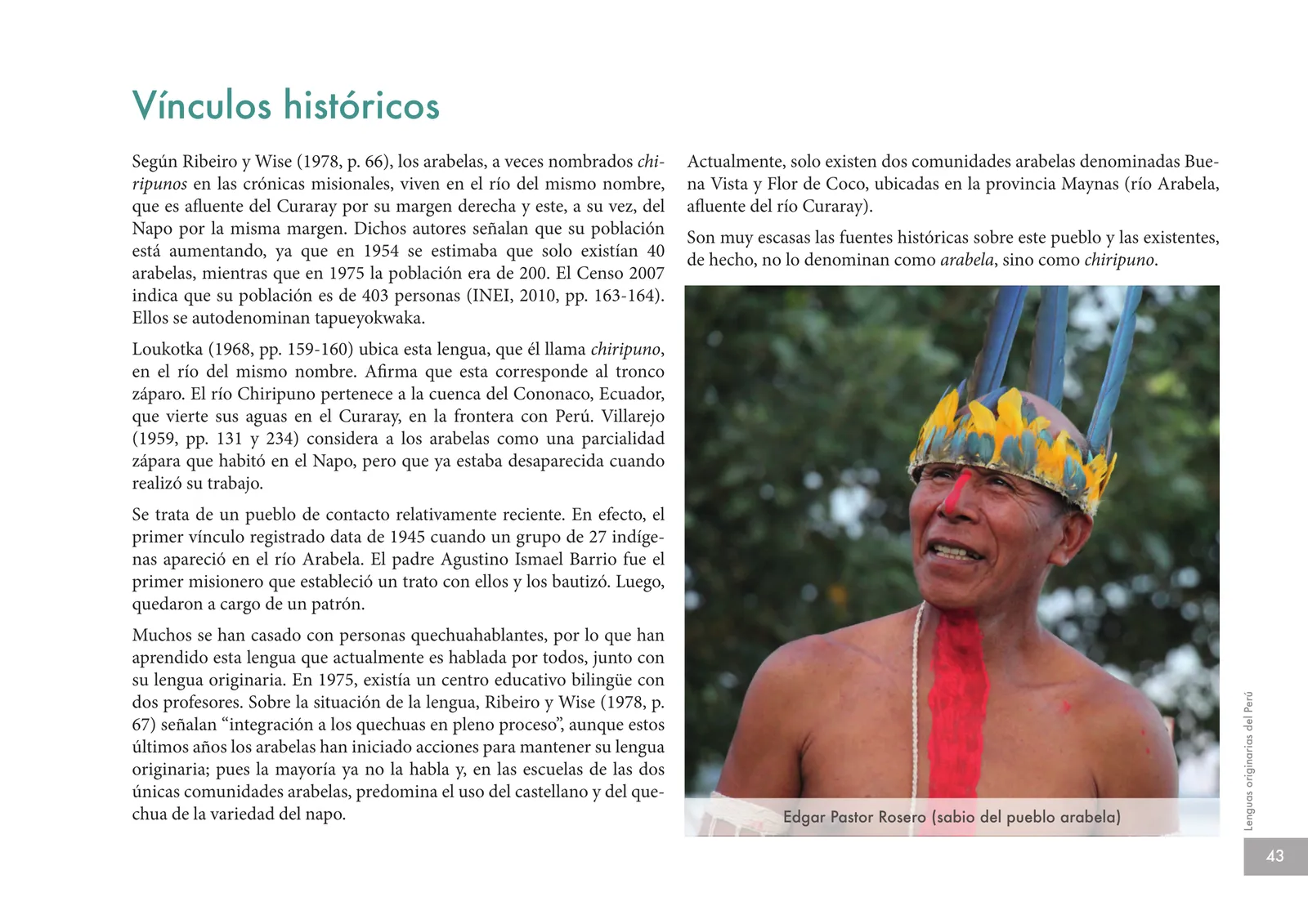 Miniatura página 45 de Lenguas originarias del Perú · 2018