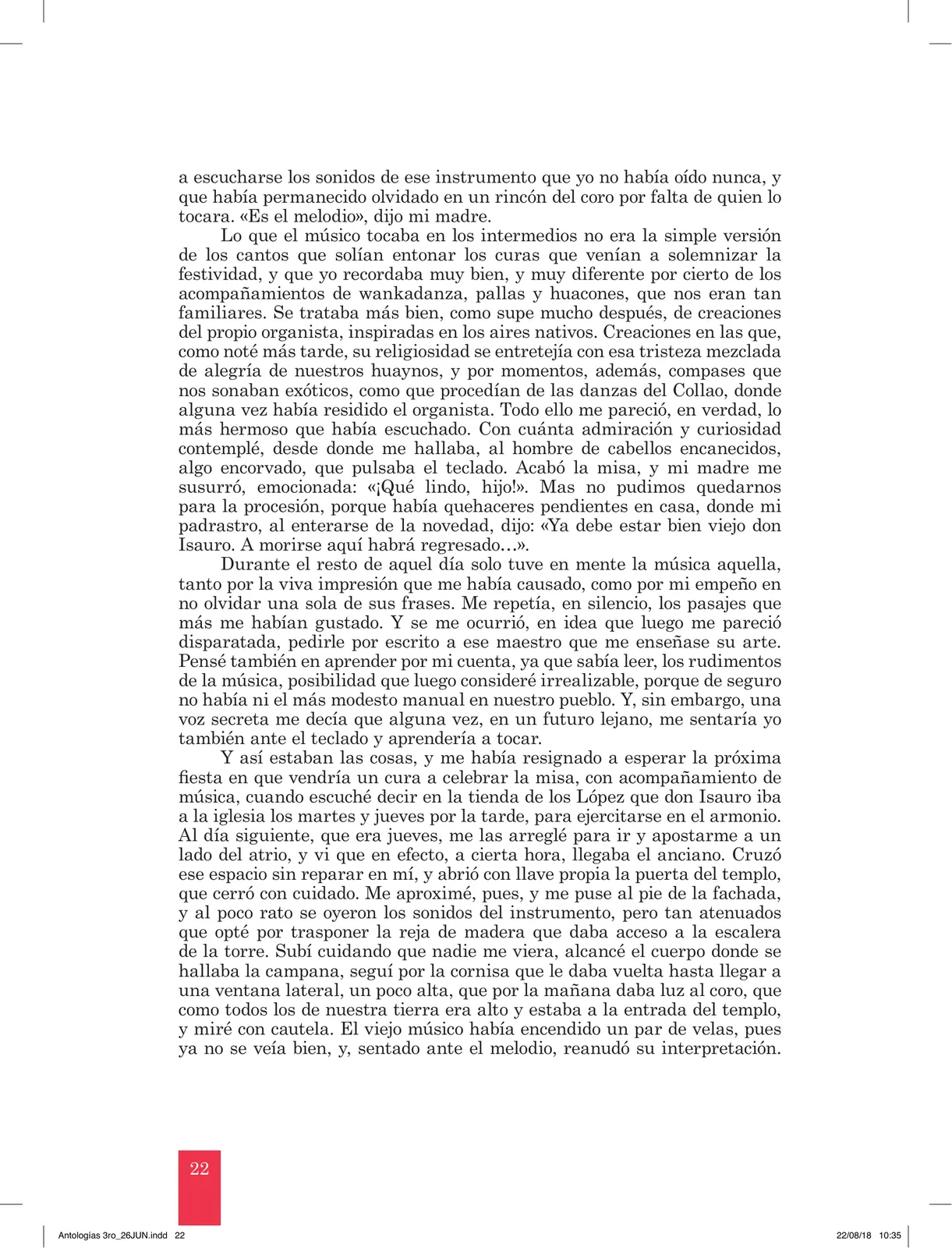 Página 23 de Antología literaria 3 · 2018