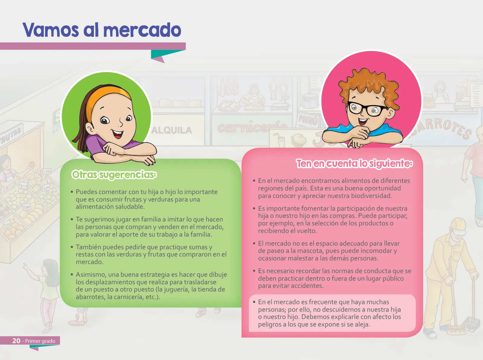 Página 22 de Aprendemos juntos en familia : guía dirigida a madres y padres. Primer grado de Educación Primaria · 2019