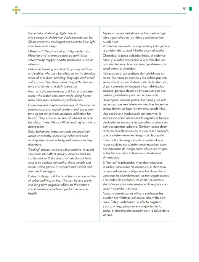 Página 214 de Colección Nanahuatzin. Lenguajes. Libro de Educación Telesecundaria Grado 3° Ciclo Escolar 2025 - 2026