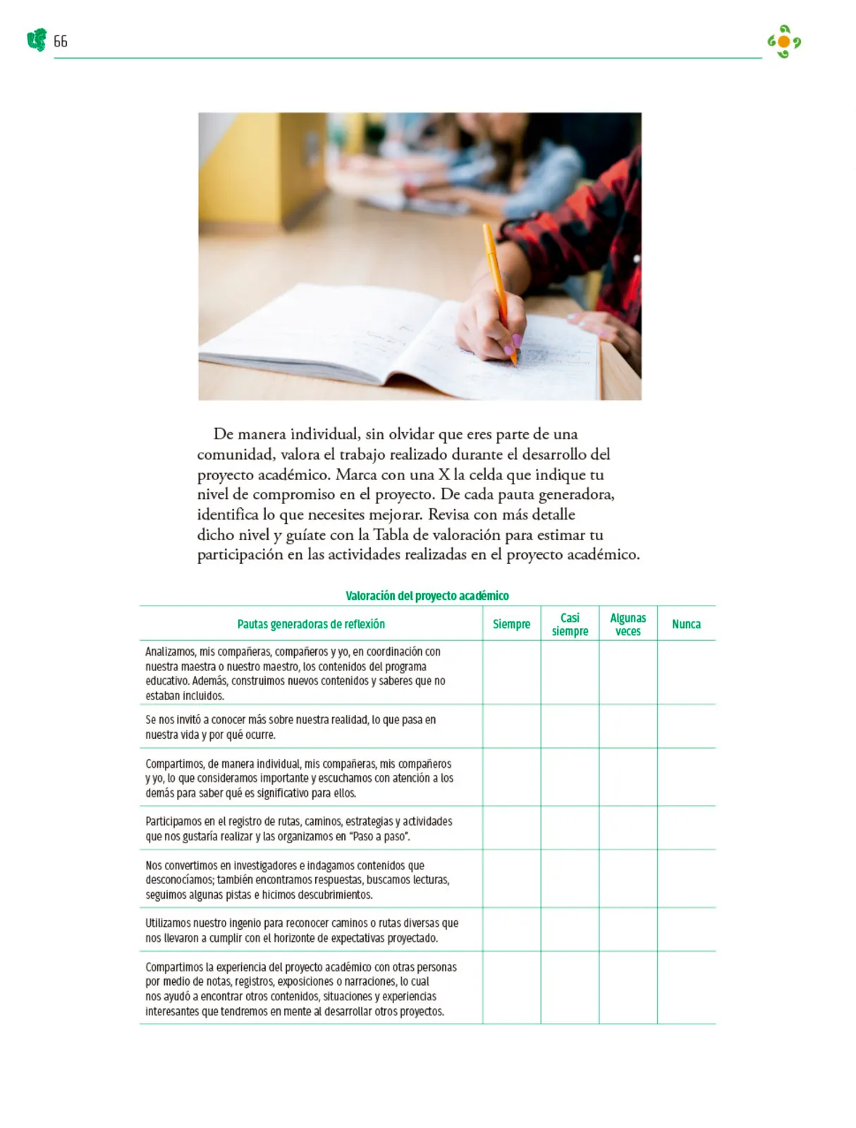 Miniatura página 67 de Colección Ximhai. Nuestro libro de Proyectos.  Tomo III.  Libro de Educación Telesecundaria Grado 1°  Ciclo Escolar 2025 - 2026