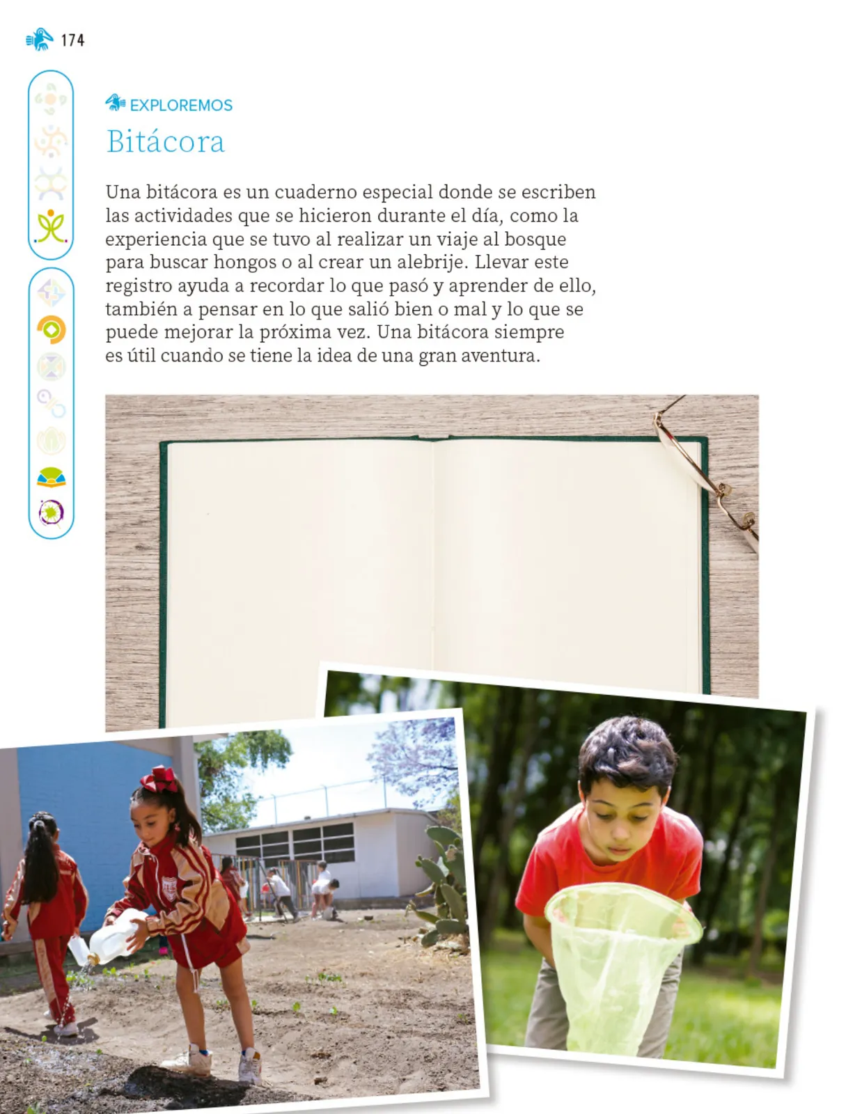 Página 175 de Nuestros saberes: Libro para alumnos, maestros y familia.   Libro de Educación Primaria Grado 1°  Ciclo Escolar 2025 - 2026