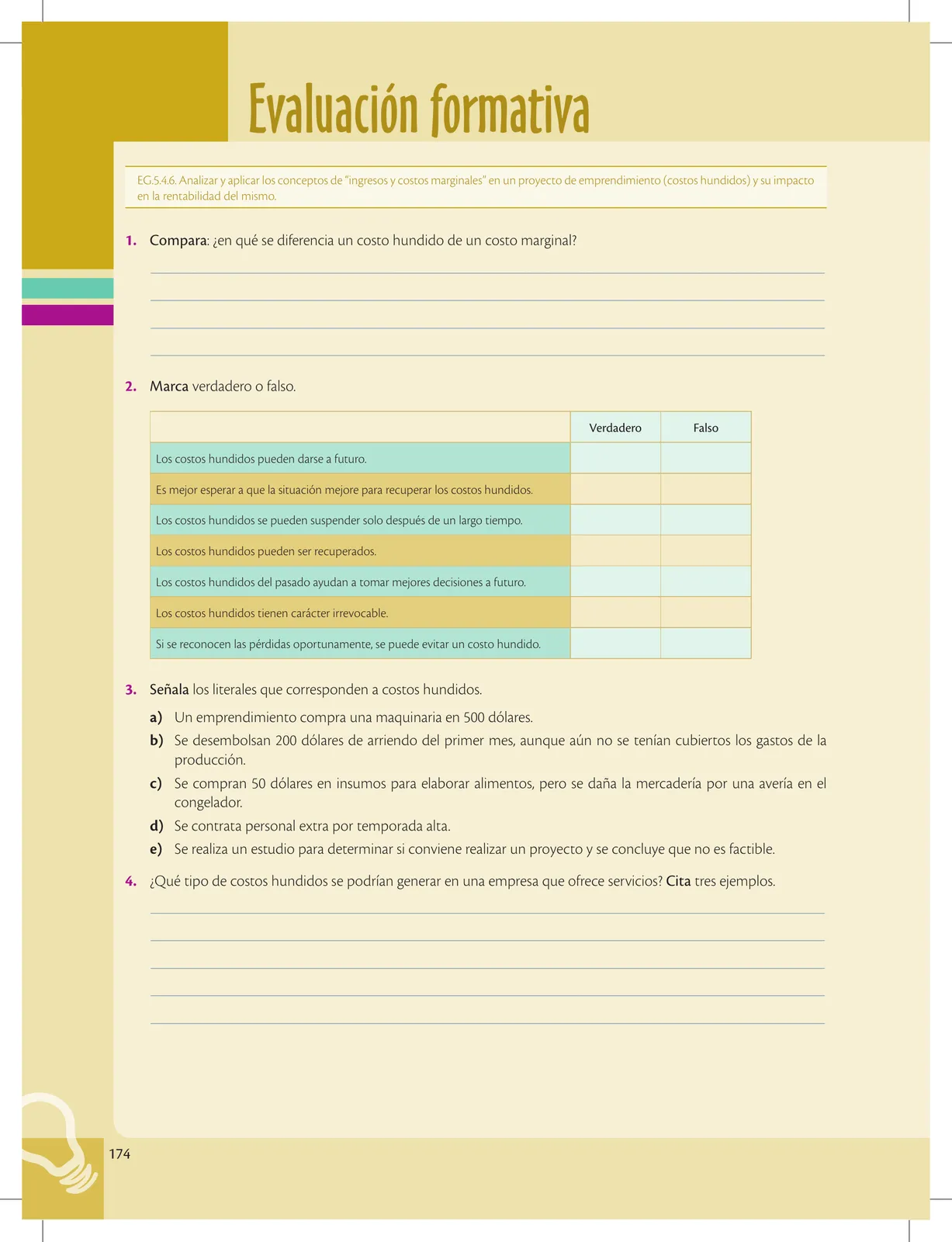 Miniatura página 174 de Emprendimiento Y Gestion · 2do BGU · 2019