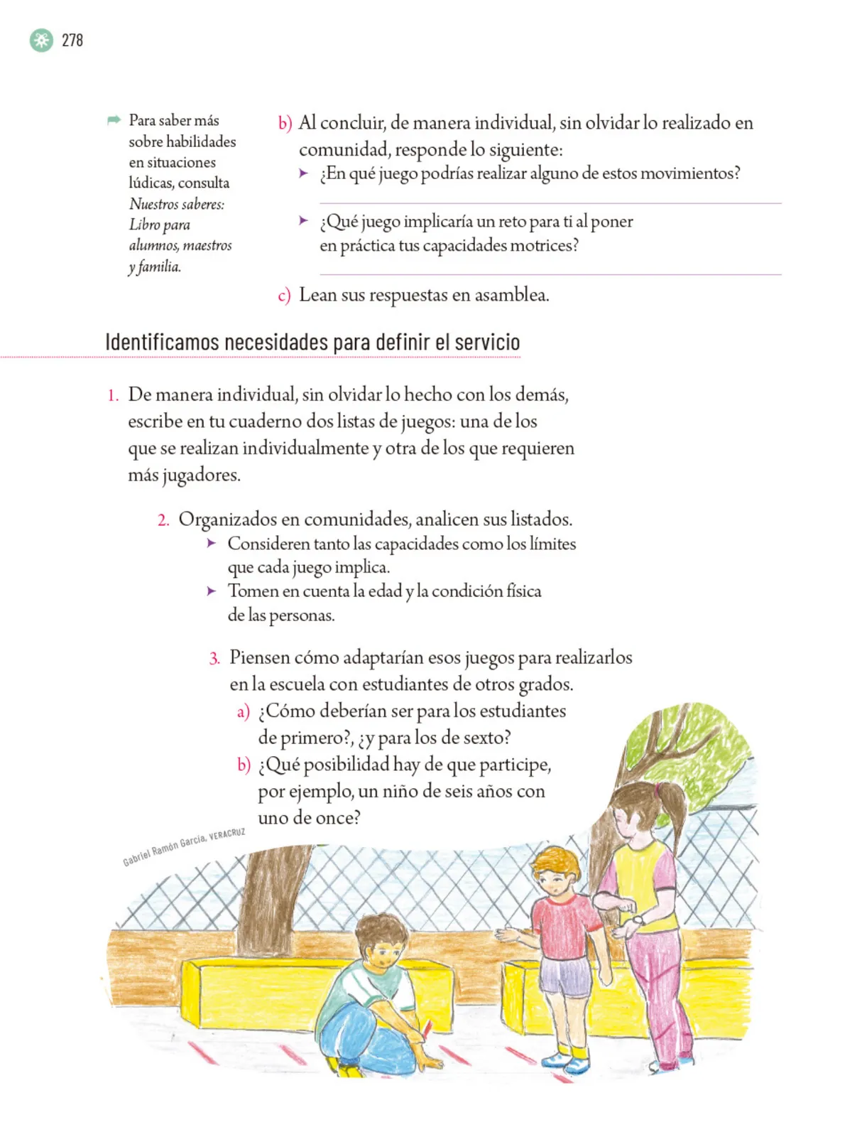 Página 281 de Proyectos Escolares.   Libro de Educación Primaria Grado 5°  Ciclo Escolar 2025 - 2026