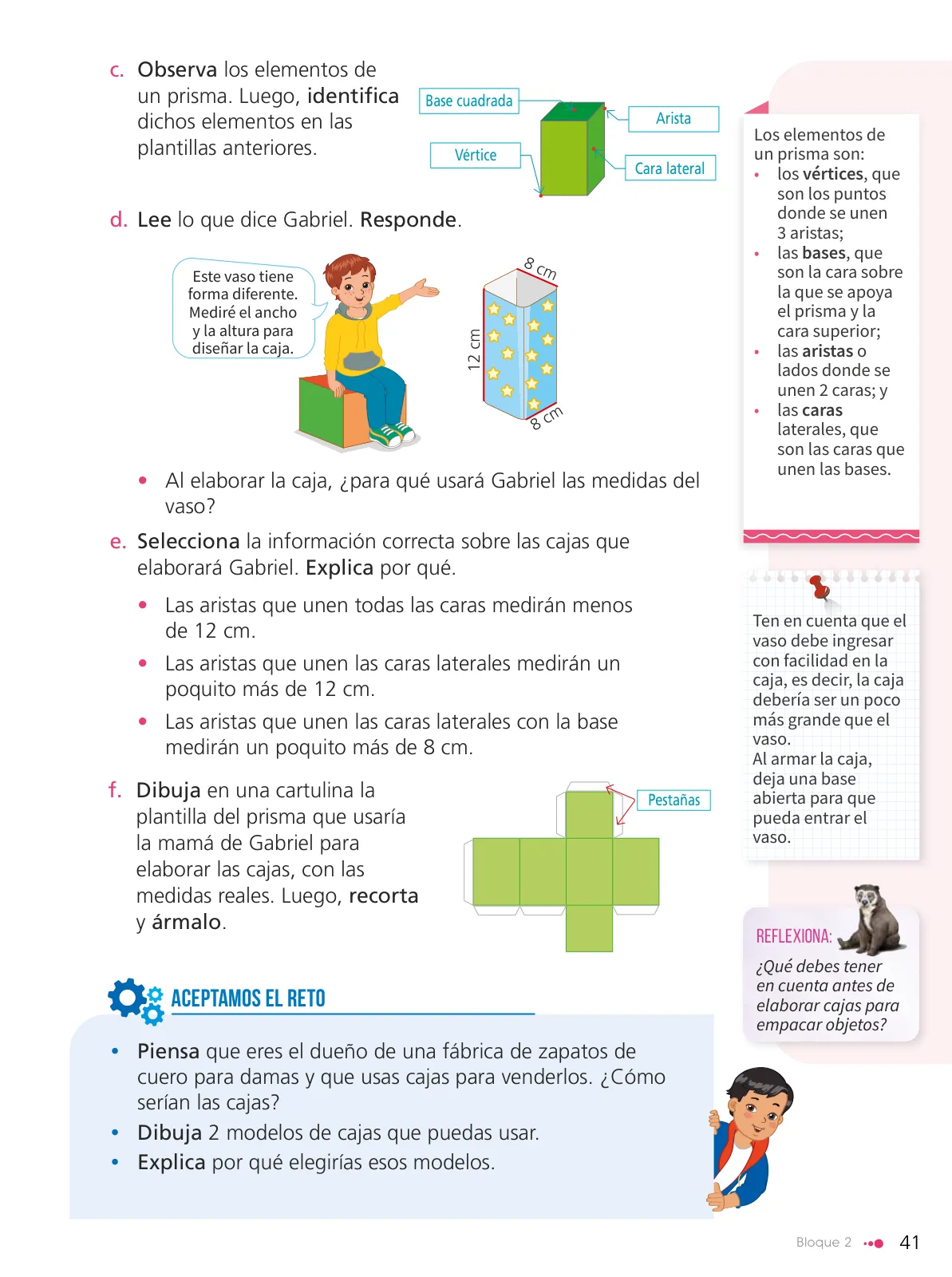 Página 43 de Texto de Matemática 4. Cuarto grado de Primaria · 2024