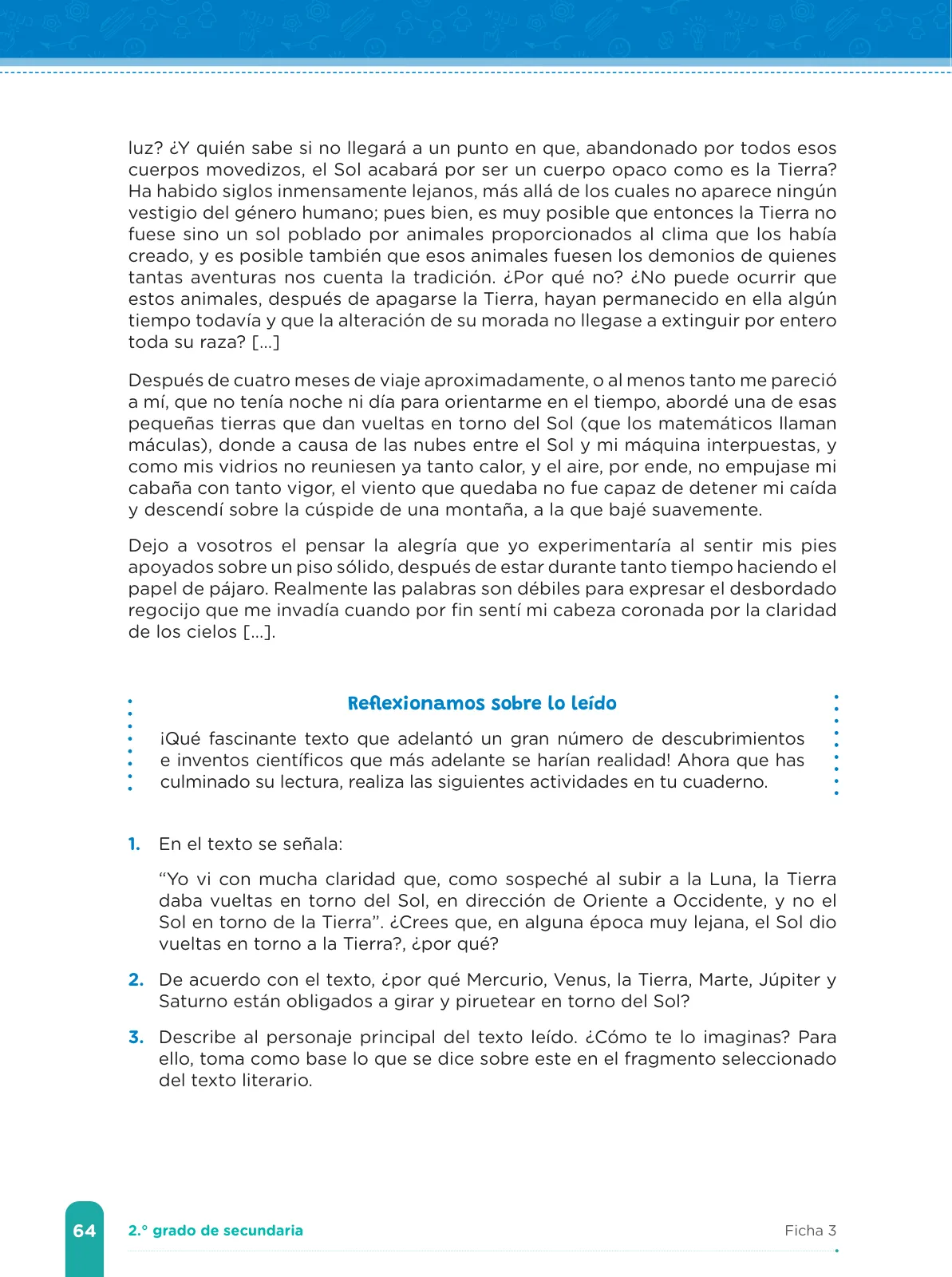 Página 66 de Fichas de aprendizaje de Comunicación 2 · 2024