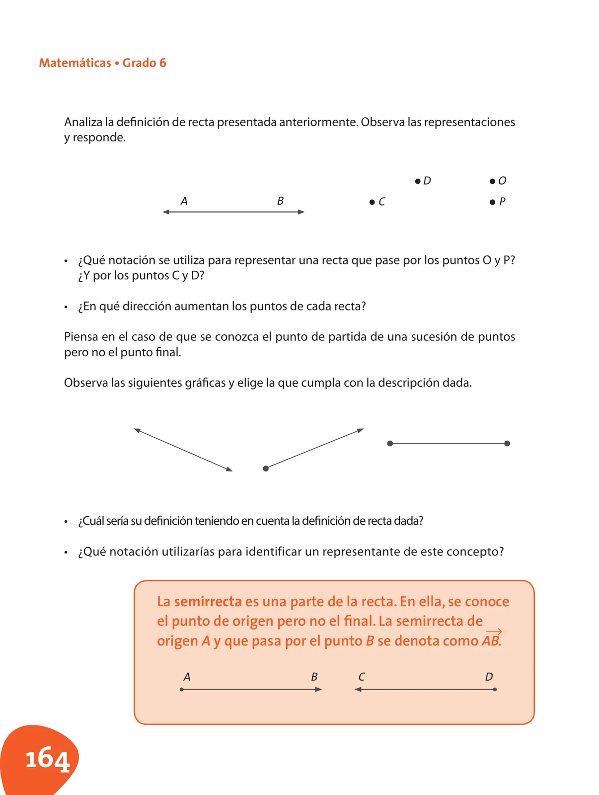 Página 165 de Matematica 6° · Postprimaria