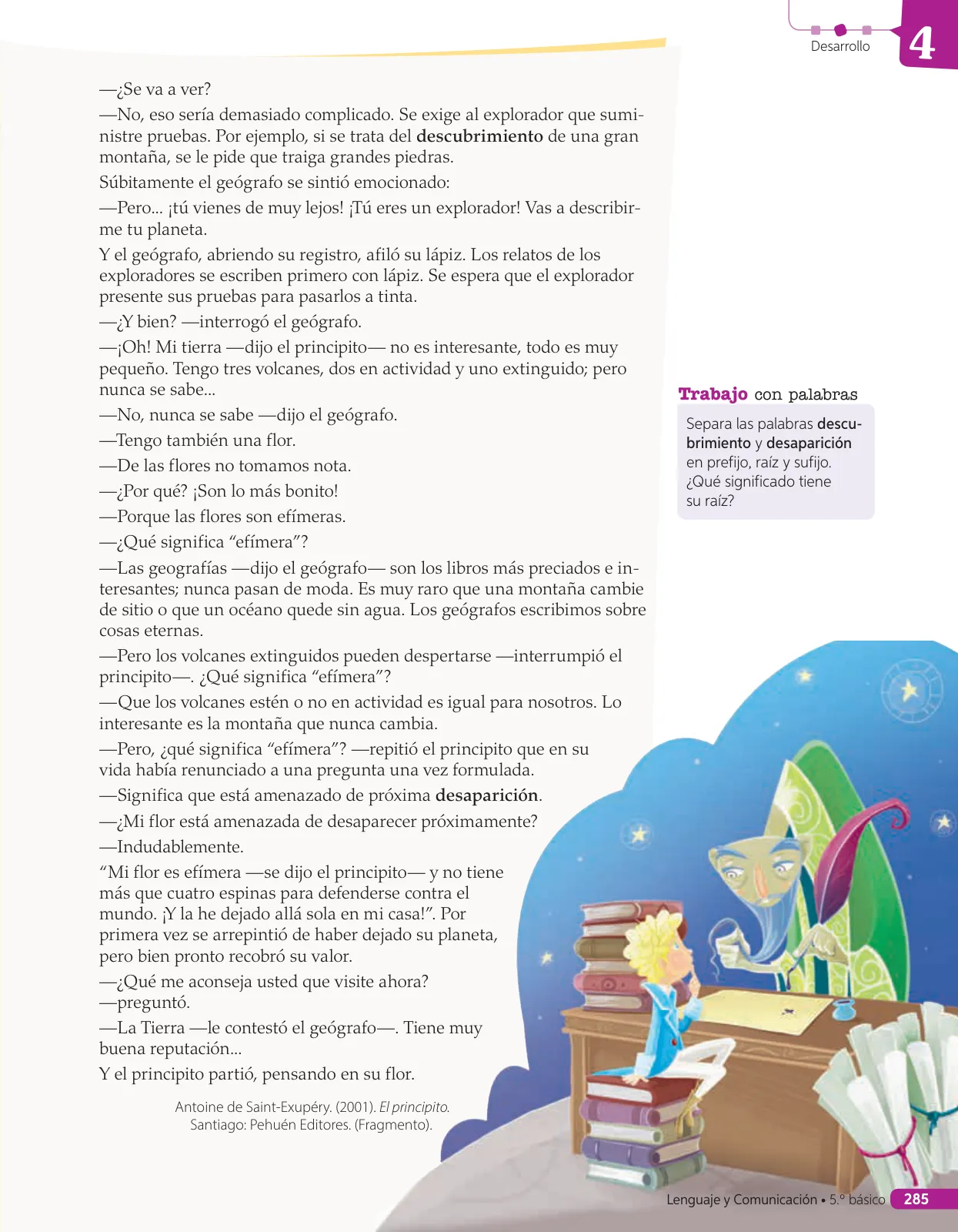 Página 232 de Lenguaje y Comunicación – Quinto Básico | Texto del Estudiante MINEDUC – Descargar PDF · 2024