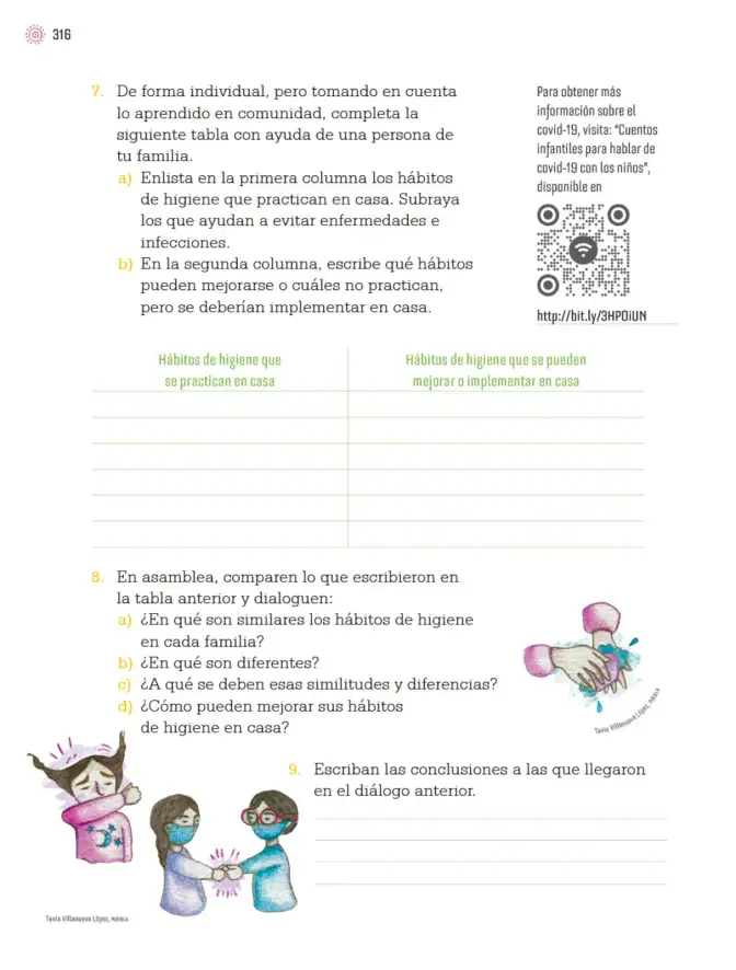 Página 319 de Proyectos de Aula. Libro de Educación Primaria Grado 3° Ciclo Escolar 2025 - 2026