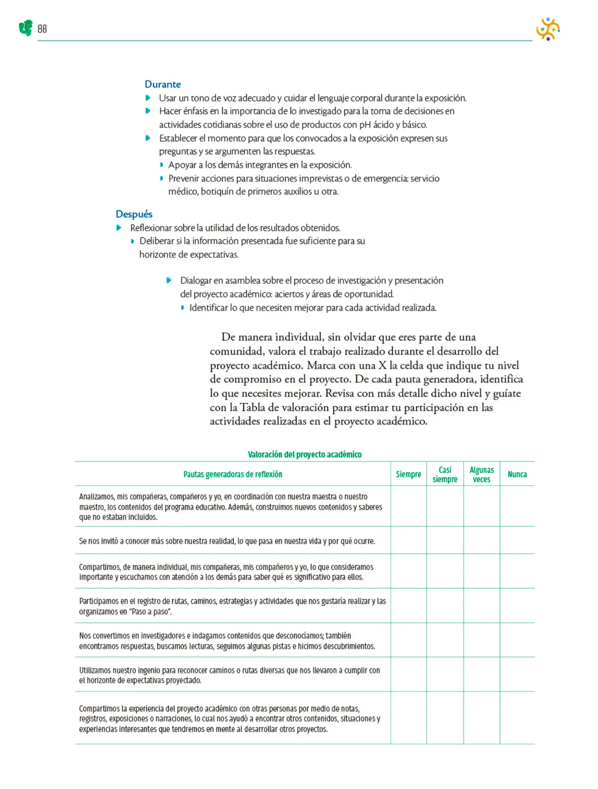 Miniatura página 89 de Colección Nanahuatzin. Nuestro libro de Proyectos.  Tomo III.  Libro de Educación Telesecundaria Grado 3°  Ciclo Escolar 2025 - 2026