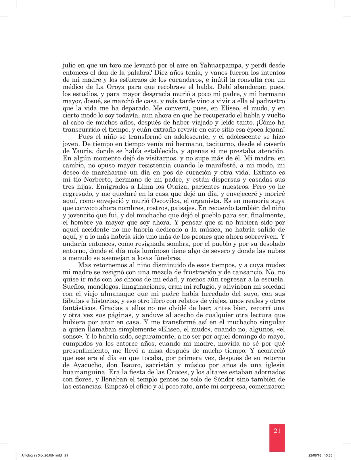 Miniatura página 22 de Antología literaria 3 · 2018