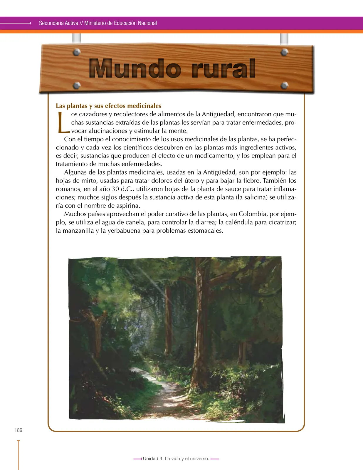 Página 186 de Ciencias Naturales 7° · Secundaria Activa