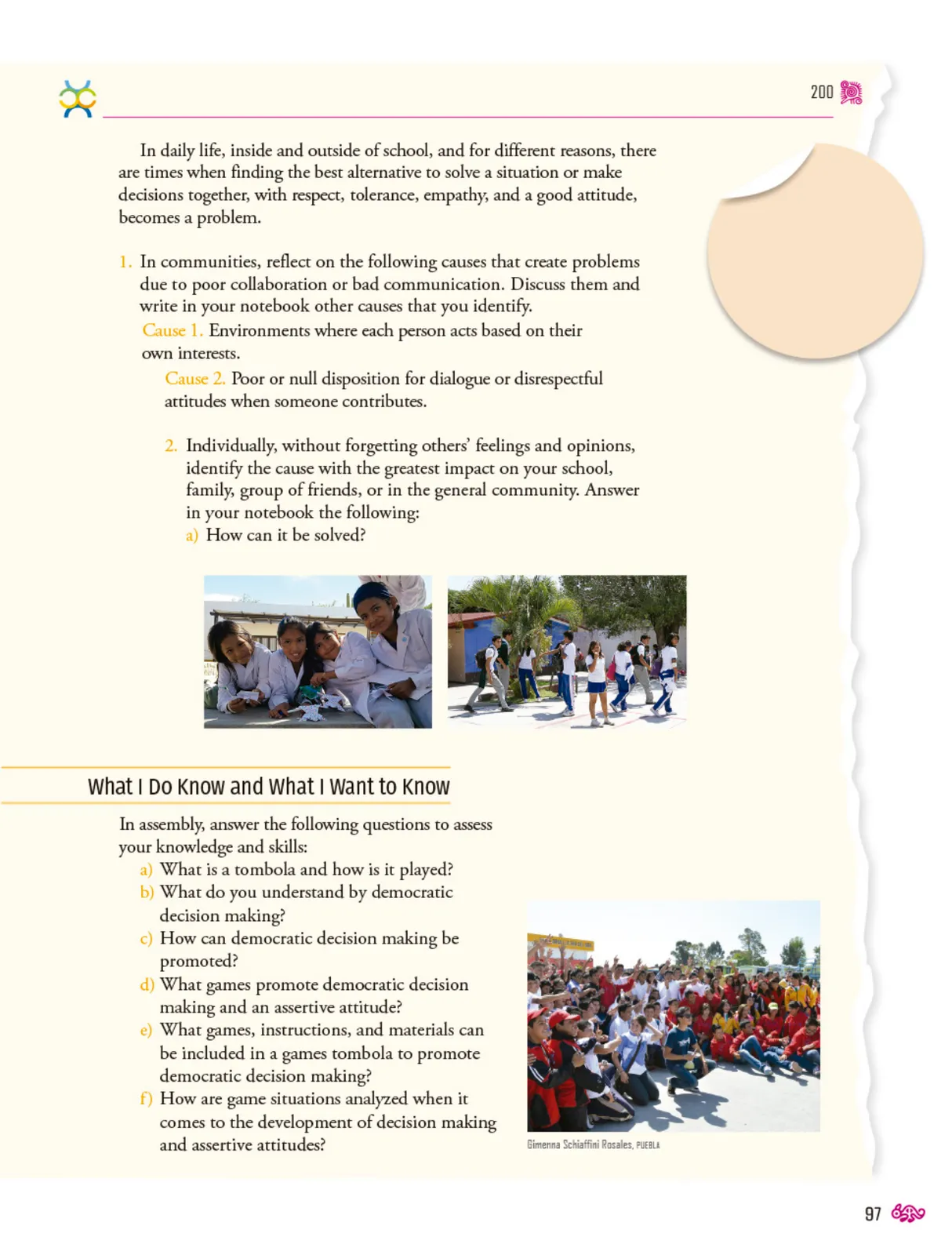 Miniatura página 98 de Uérakua anapu uantakua. Projects and Readings.  Libro de Educación Secundaria Grado 2°  Ciclo Escolar 2025 - 2026