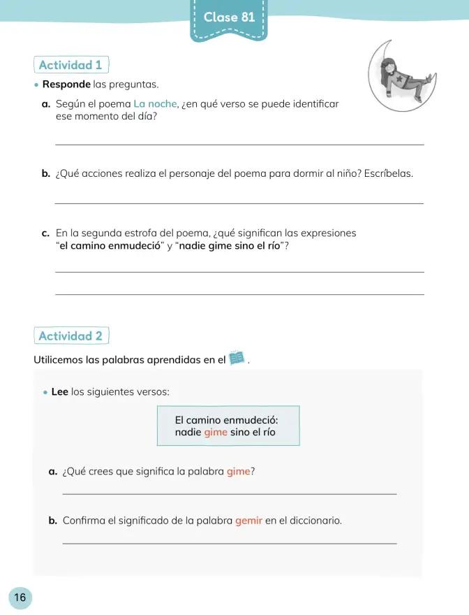 Página 17 de Lenguaje y Comunicación – Cuarto Básico | Texto del Estudiante MINEDUC – Descargar PDF · 2024