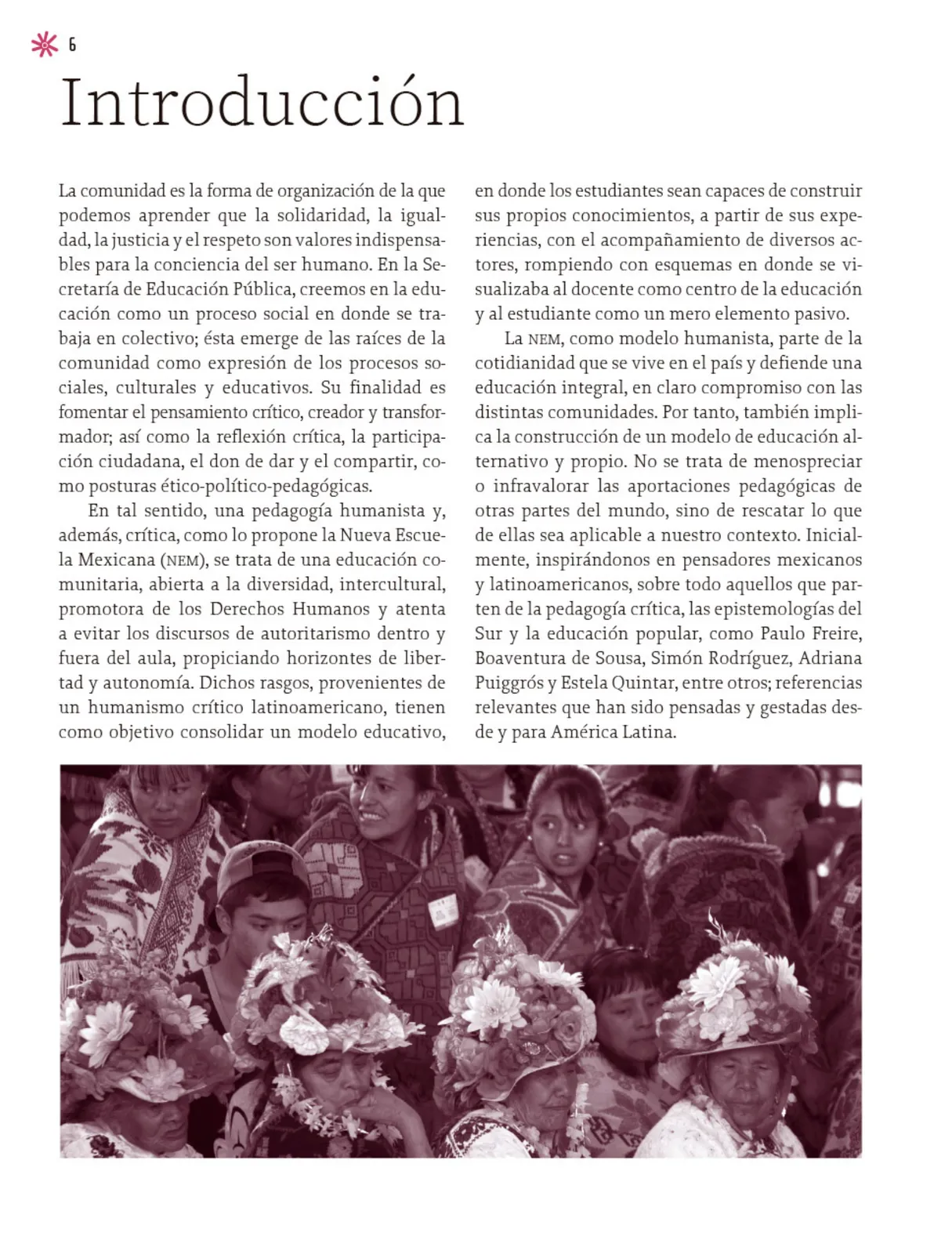 Página 7 de Un libro sin recetas, para la maestra y el maestro. Fase 3 Libro de Educación Primaria Grado 1°, 2° Ciclo Escolar 2025 - 2026