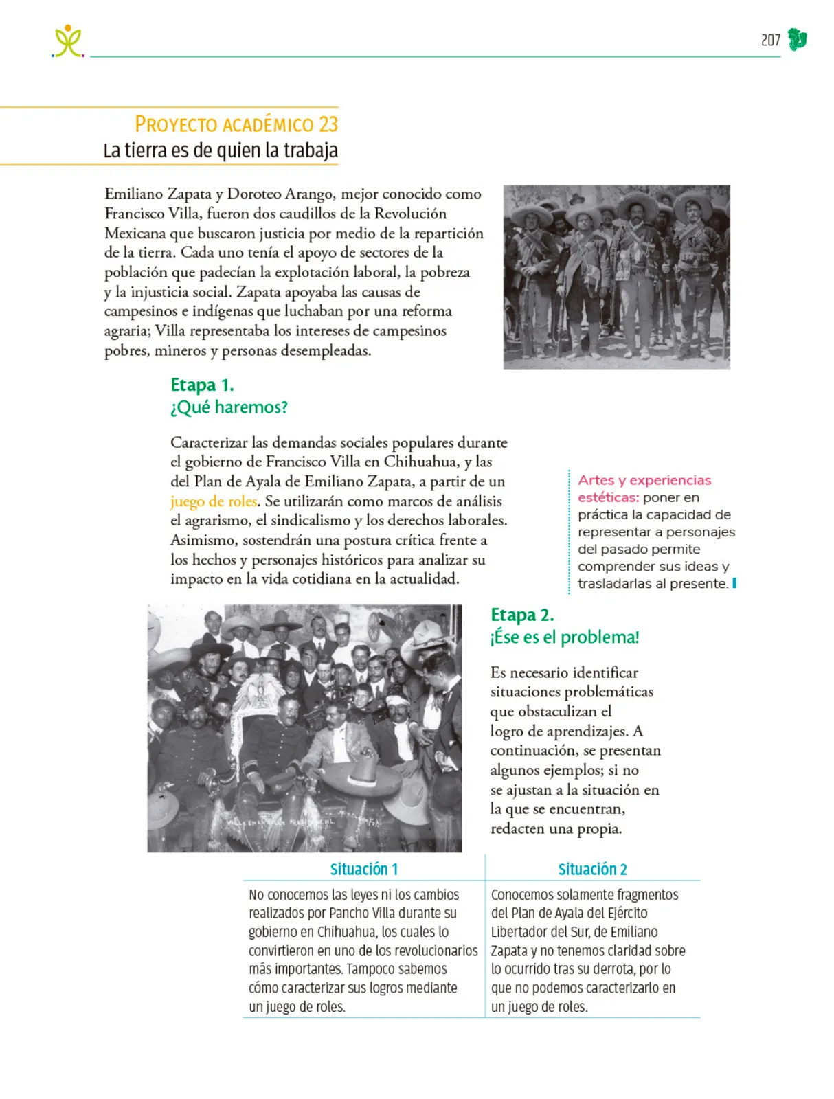 Página 208 de Colección Sk´asolil. Nuestro libro de Proyectos. Tomo II. Libro de Educación Telesecundaria Grado 2° Ciclo Escolar 2025 - 2026